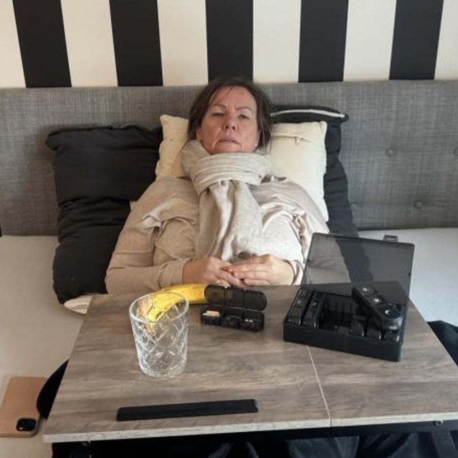 Seit der Erkankung kann das Haus nur noch für Arztbesuche verlassen werden.