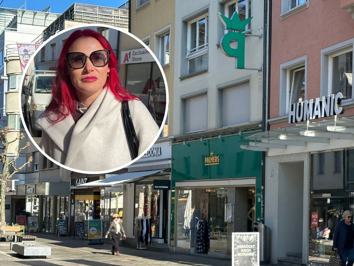 Palmers schließt in Bregenz und Bludenz. So reagieren Kundinnen. Palmers schließt in Bregenz und Bludenz. So reagieren Kundinnen.