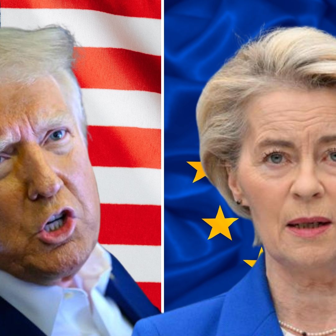 Nachdem Trumps Zölle in Kraft getreten sind, hat die EU Vergeltung angekündigt.