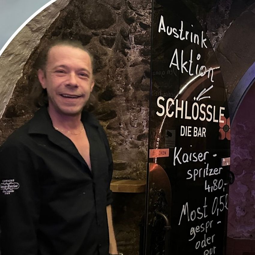 Ralf Seidl ist seit acht Jahren Pächter der Schlösslebar.