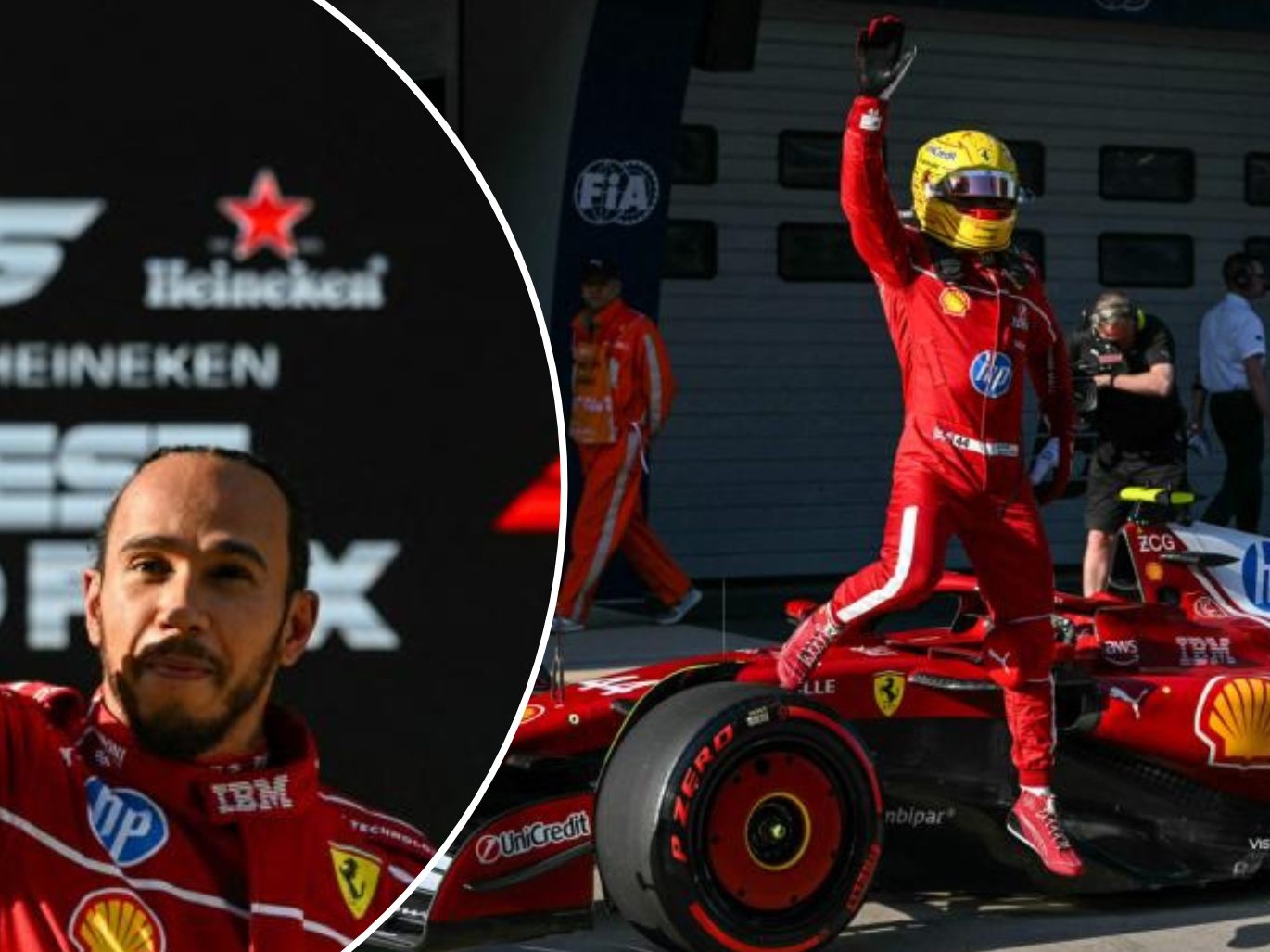 "Ich habe dieses Ergebnis nicht erwartet, aber bin natürlich sehr stolz und glücklich", erklärte Hamilton nach dem Qualifying.