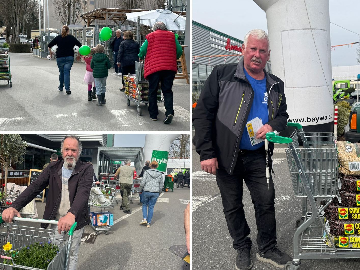 Blumenerde, Pflanzen und Co. Was Vorarlberger zum Frühlingsbeginn beim Baywa einkaufen. Blumenerde, Pflanzen und Co. Was Vorarlberger zum Frühlingsbeginn beim Baywa einkaufen.