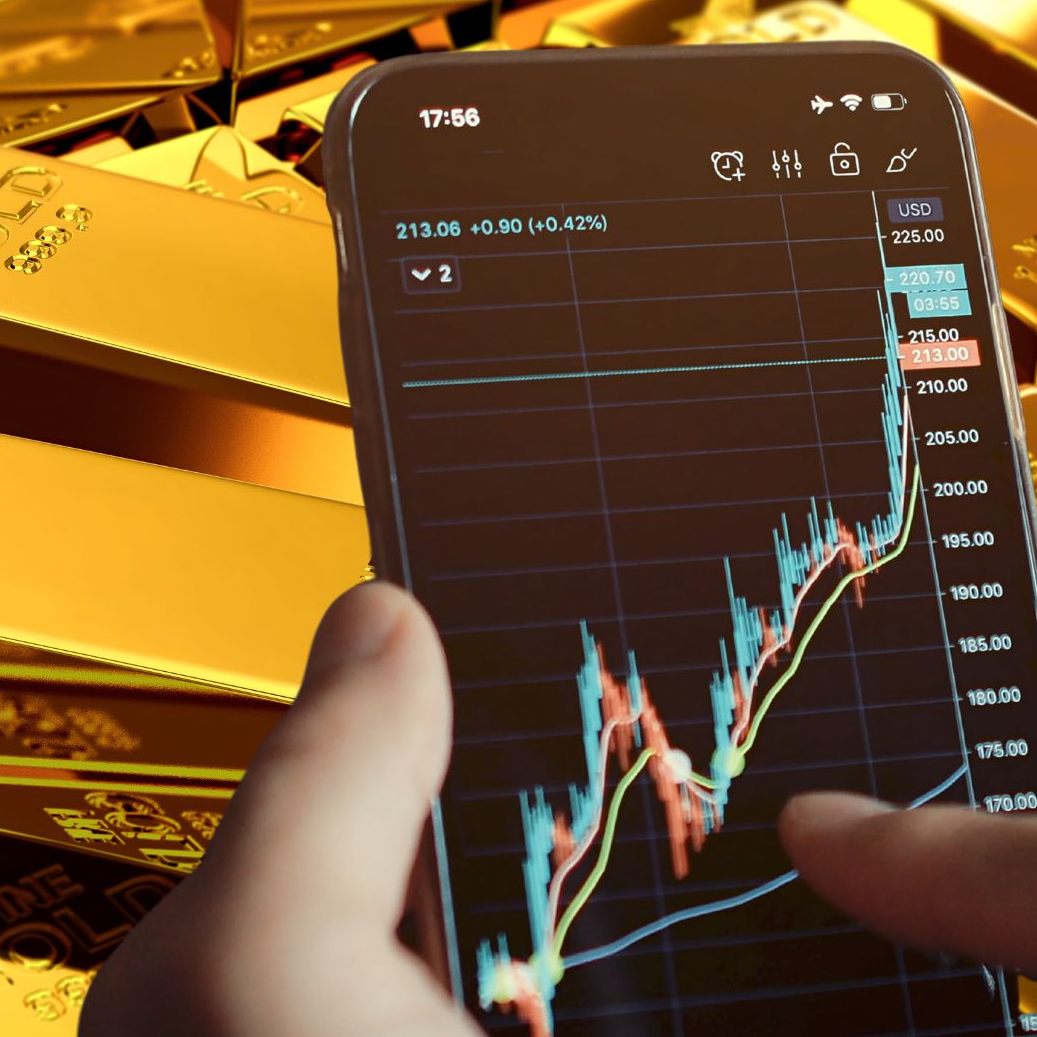 Preis stieg am Freitag in der Früh bis zu 3.082 US-Dollar je Feinunze (SYMBOLBILD)