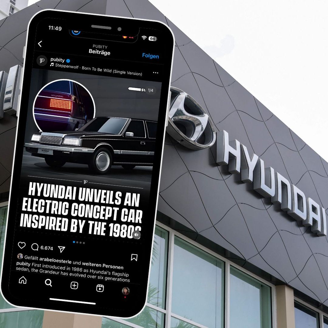 Hyundai stellt den Grandeur von 1986 als vollelektrisches Konzept vor – mit Retro-Design, Samtsitzen und moderner Technik wie virtuellem Klavier und 4-Wege-Soundsystem.