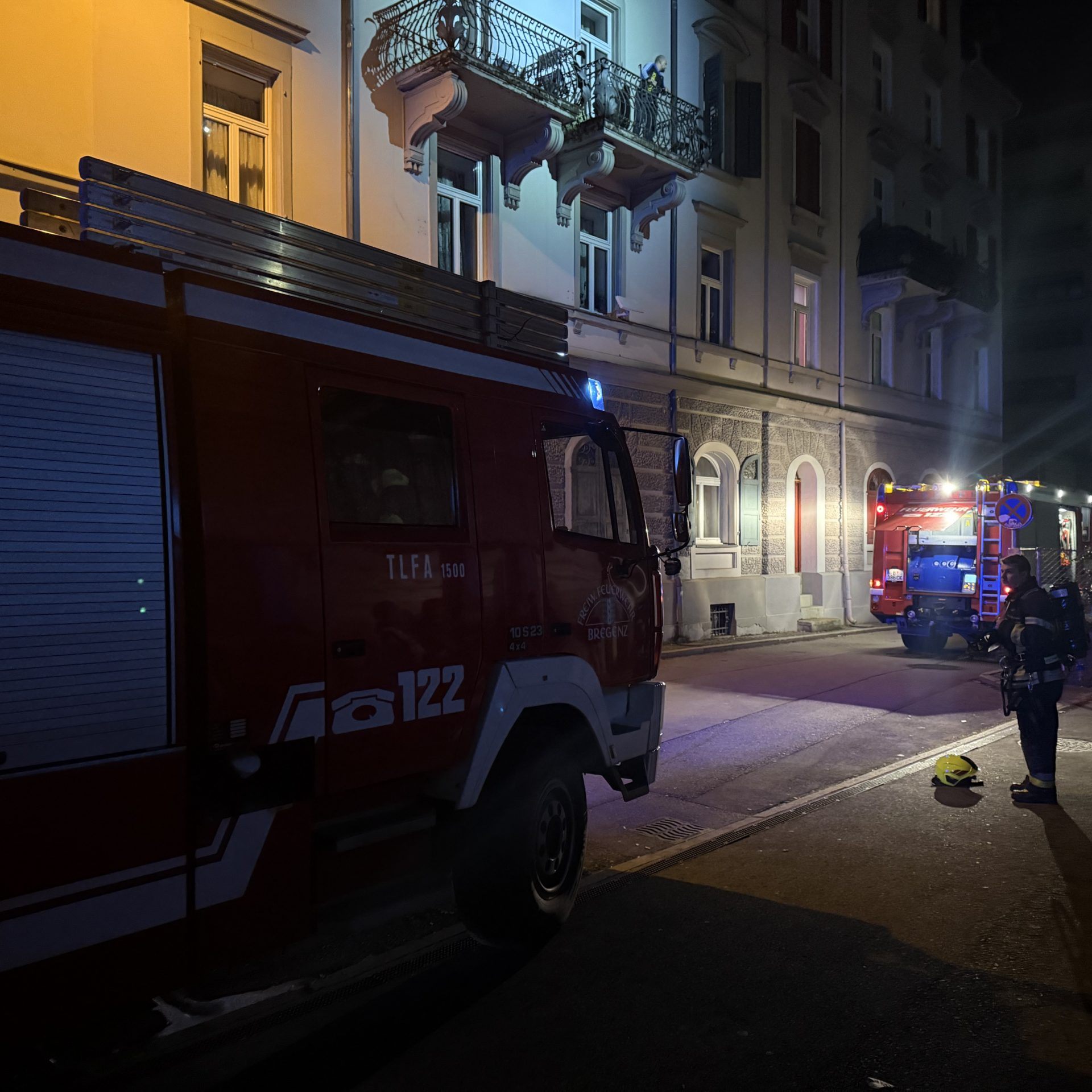 Kaminbrand in Bregenzer Klostergasse