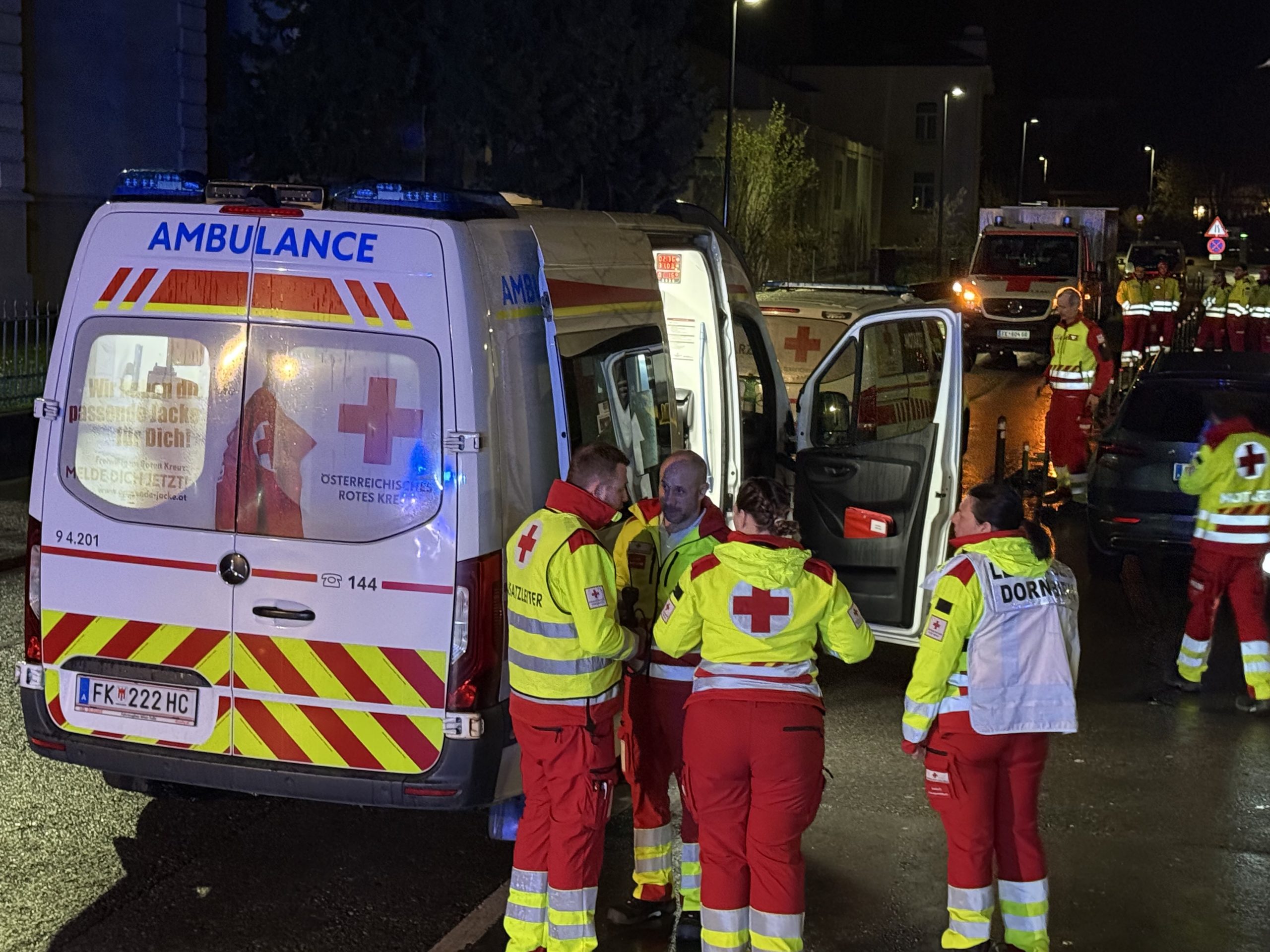 Zwei Personen ins LKH nach Brand in Dornbirner Wohnung