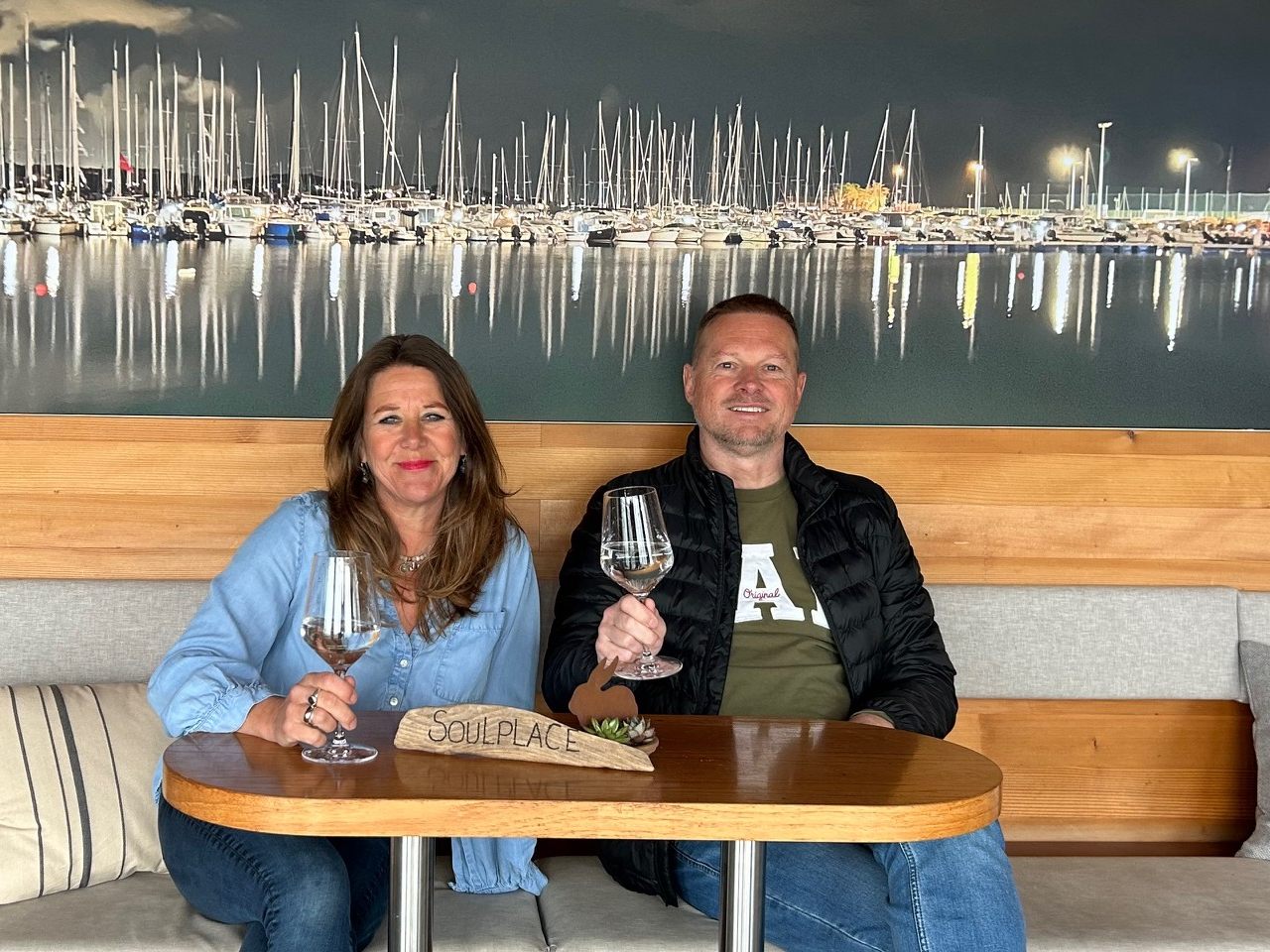 Jochen Bentele und Nadja Bachmann freuen sich auf die ersten Gäste.