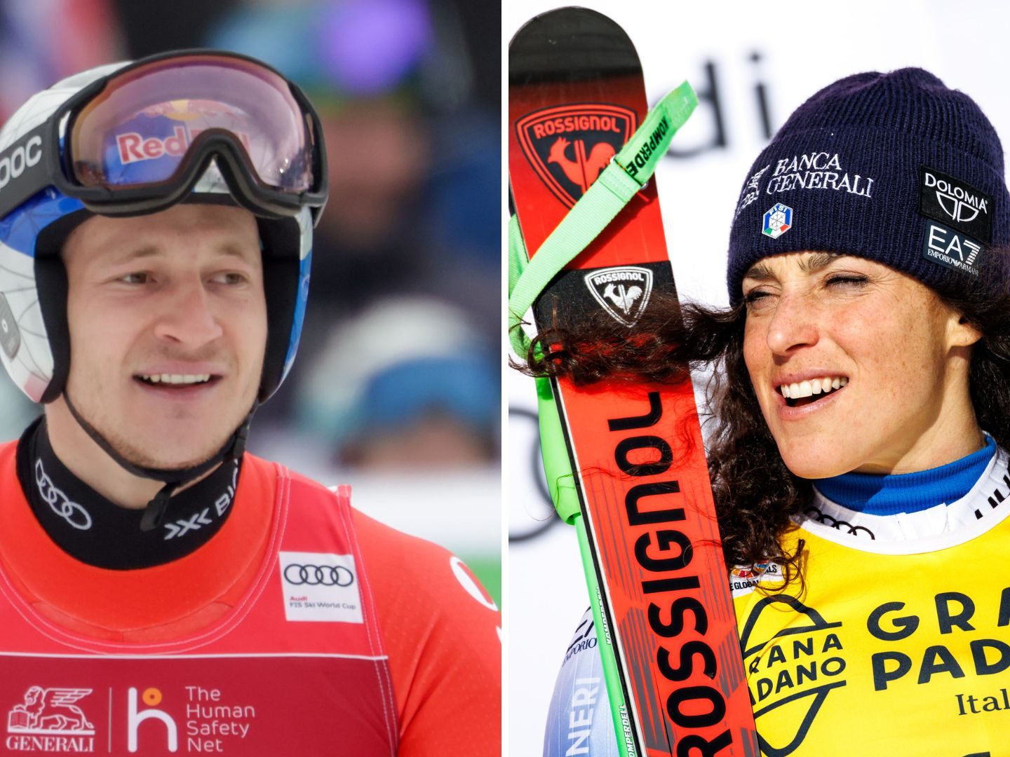 Odermatt und Brignone als Speed-König bzw Königin Odermatt und Brignone als Speed-König bzw Königin