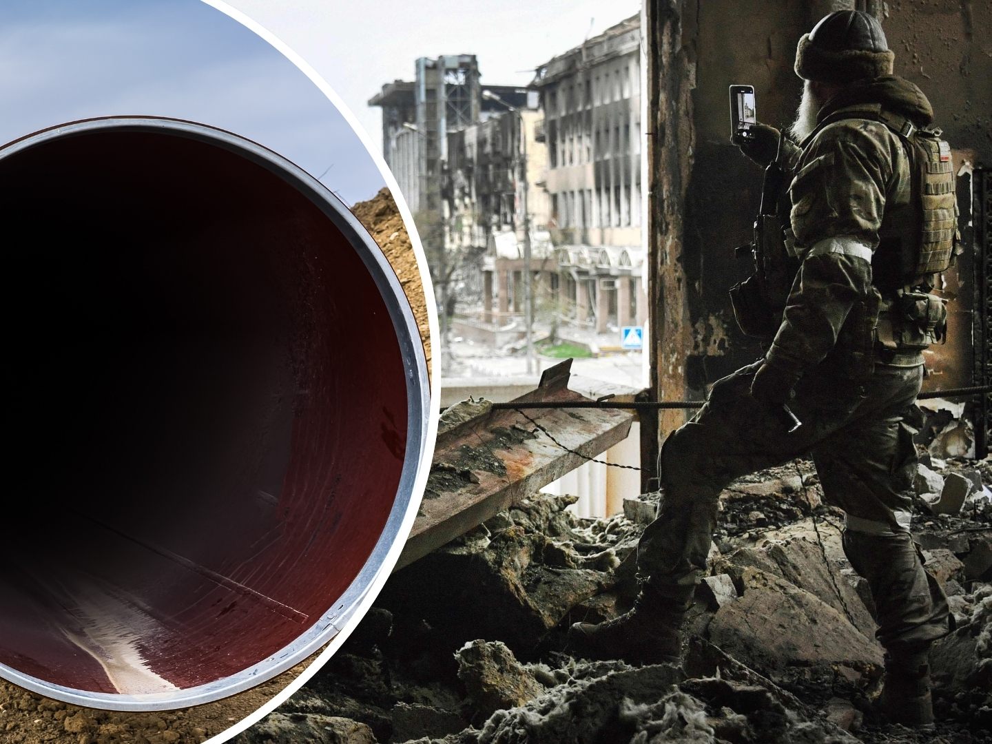 Der russische Angriff durch die Gaspipeline war nicht von Erfolg gekrönt. (Symbolbild) Der russische Angriff durch die Gaspipeline war nicht von Erfolg gekrönt. (Symbolbild)