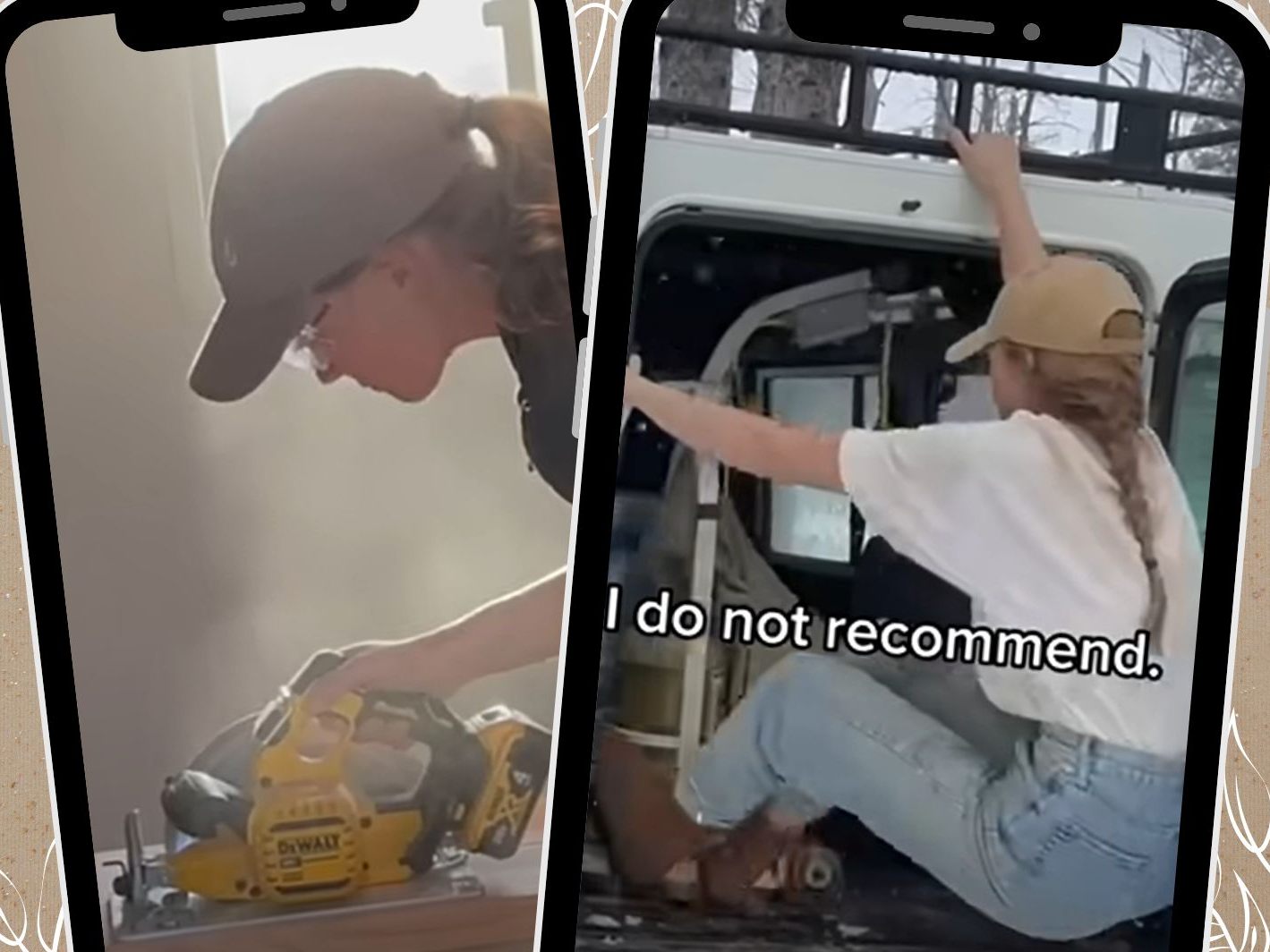 Hämmern, Sägen, Staunen: Diese Frau restauriert ihr Zuhause selbst! Hämmern, Sägen, Staunen: Diese Frau restauriert ihr Zuhause selbst!