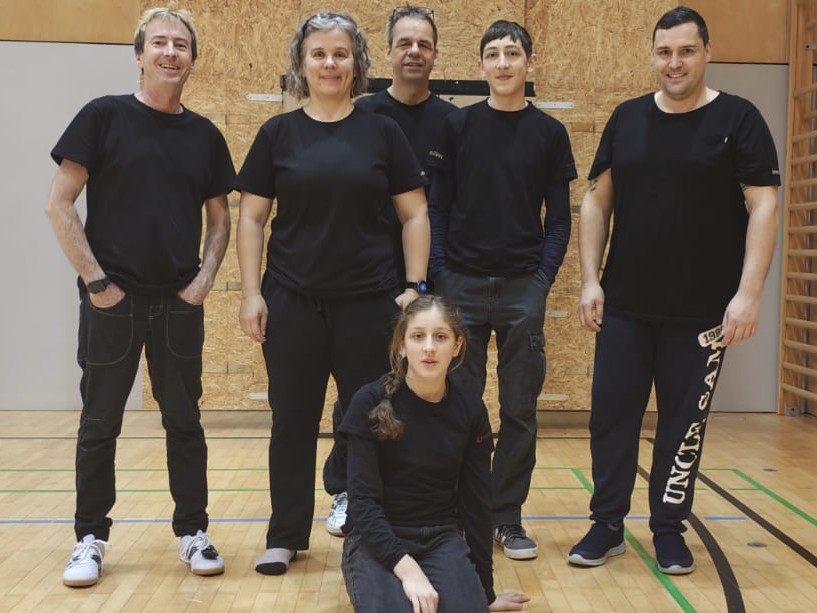 l.n.r Klaus, Judith, Herbert, Florian, Marc, Johanna l.n.r Klaus, Judith, Herbert, Florian, Marc, Johanna