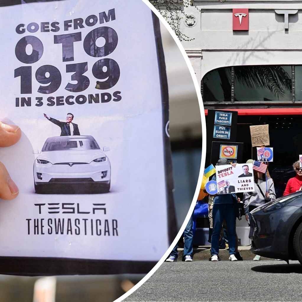 Es kommt vermehrt zu Attacken gegen Tesla-Händler (Bild: Kalifornien) und Tesla-Boss Elon Musk.