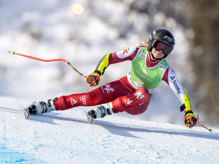 Ariane Rädler geht mit der Startnummer 2 ins Rennen.