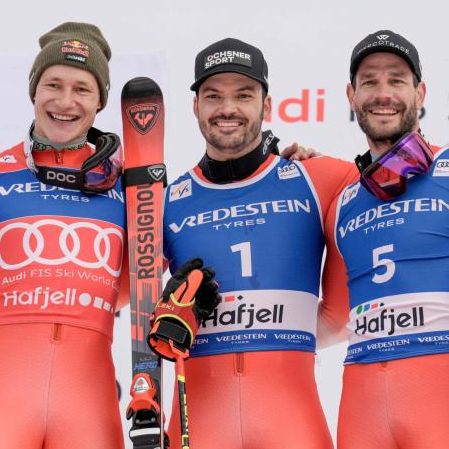 Das Schweizer Siegertrio.