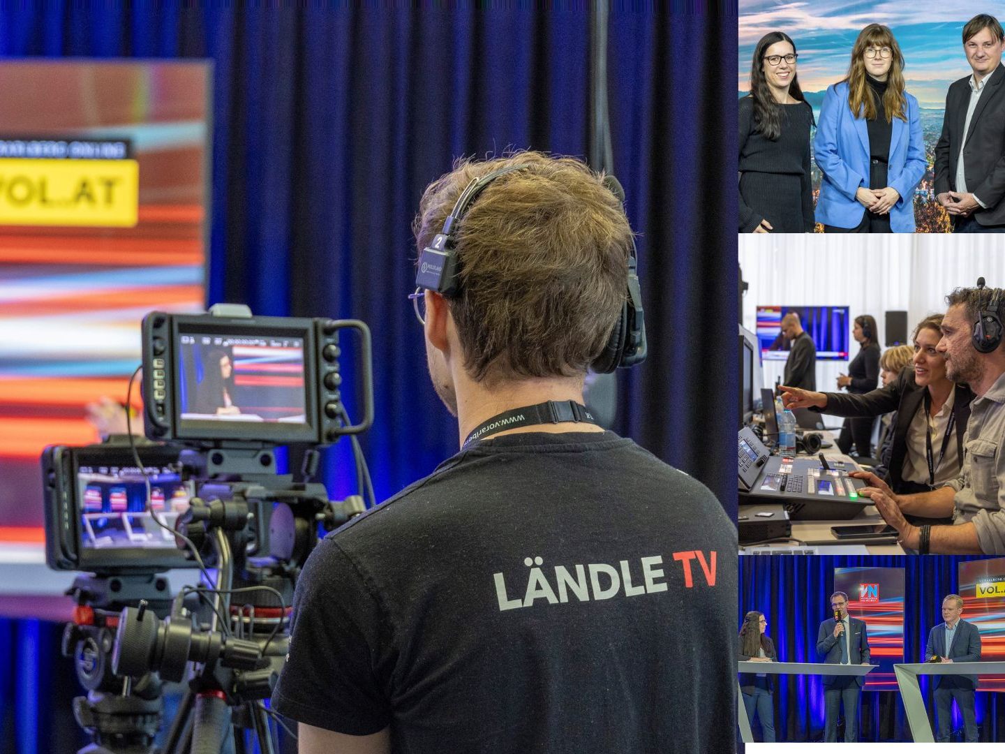 Große Wahl-Sondersendung auf VOL.AT Große Wahl-Sondersendung auf VOL.AT