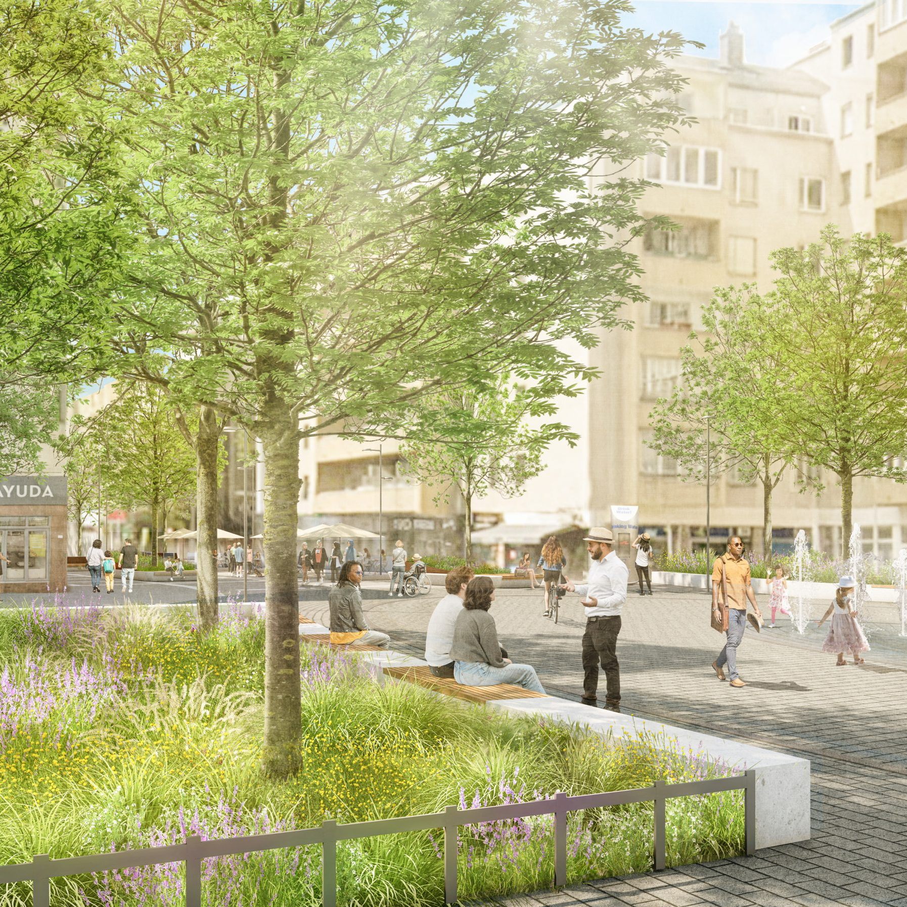 Eine neue interaktive Wien-Karte lädt zur Entdeckungsreise durch alle 320 "Raus aus dem Asphalt-Grätzl".