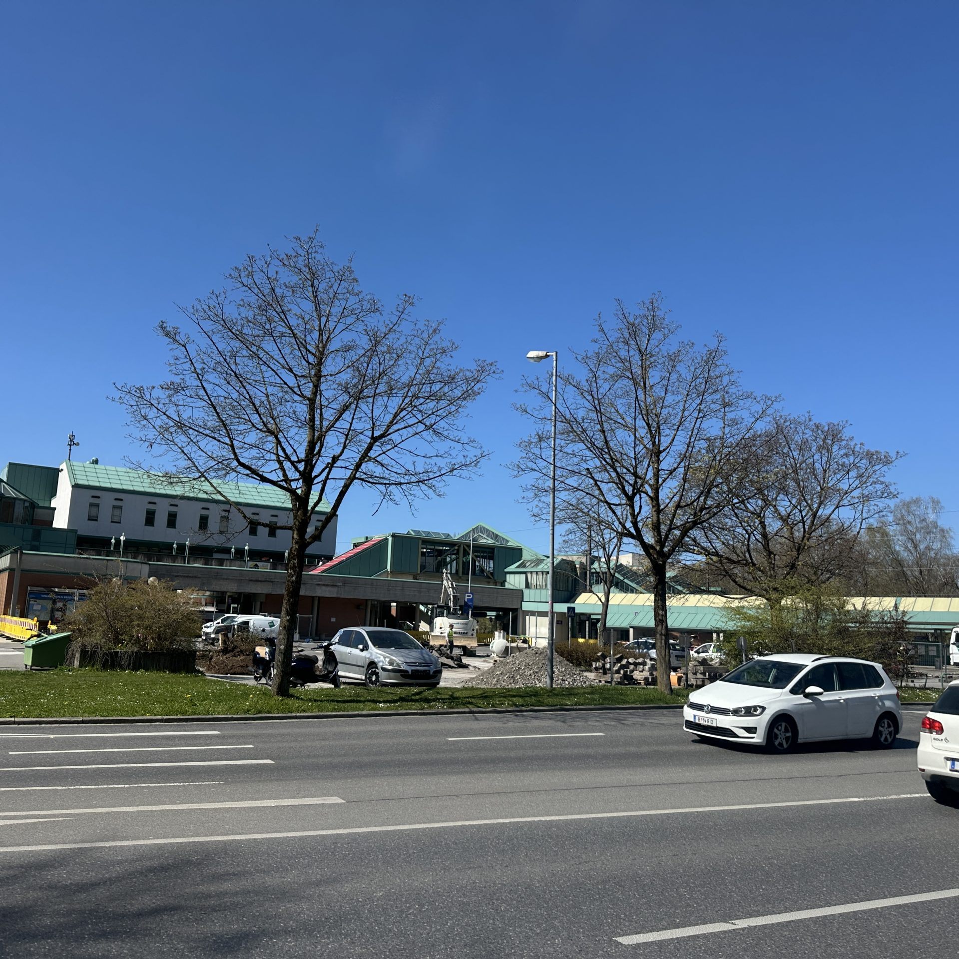 Beim Bahnhof Bregenz tut sich was.