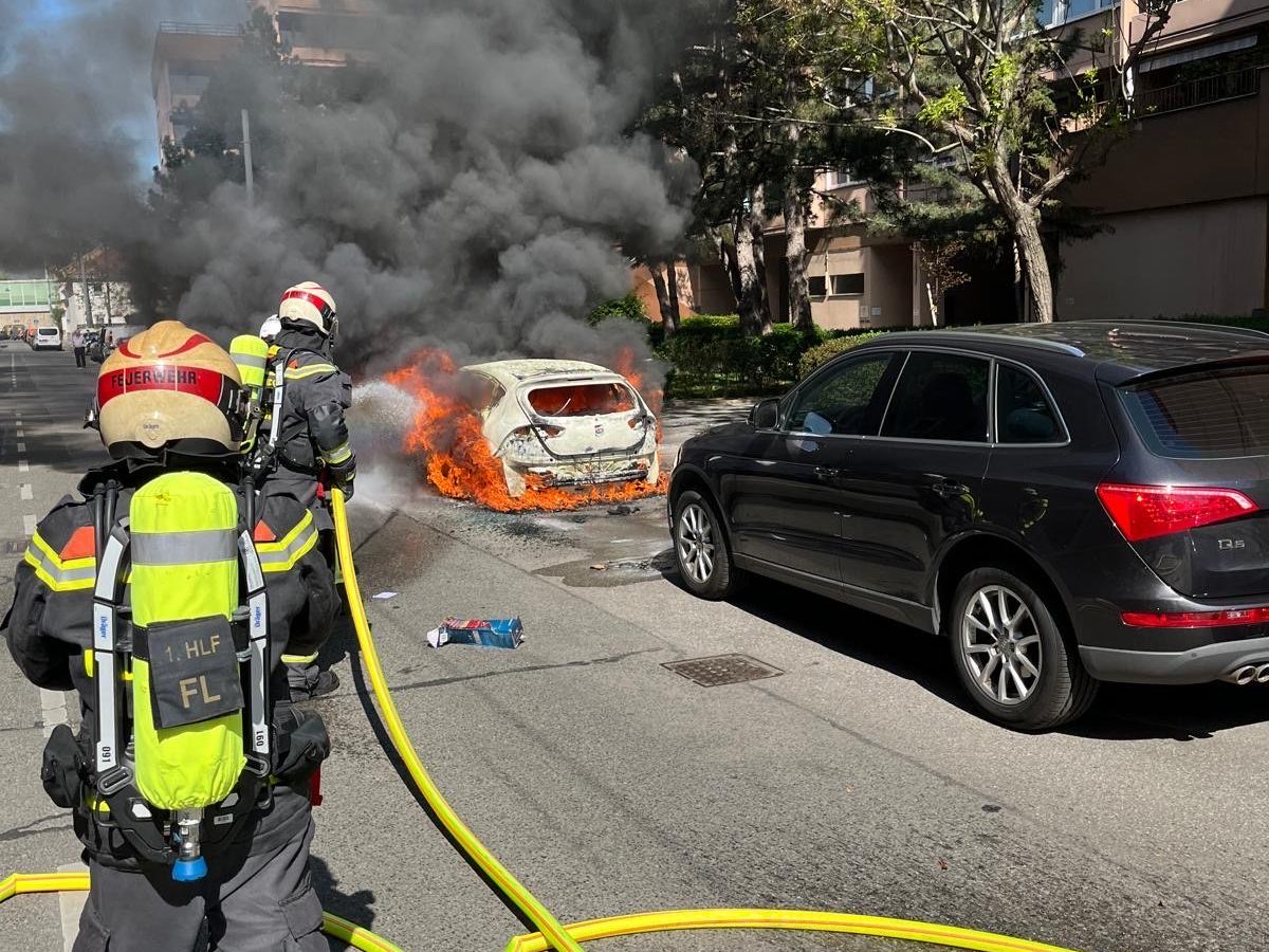 Der Brand konnte rasch gelöscht werden.