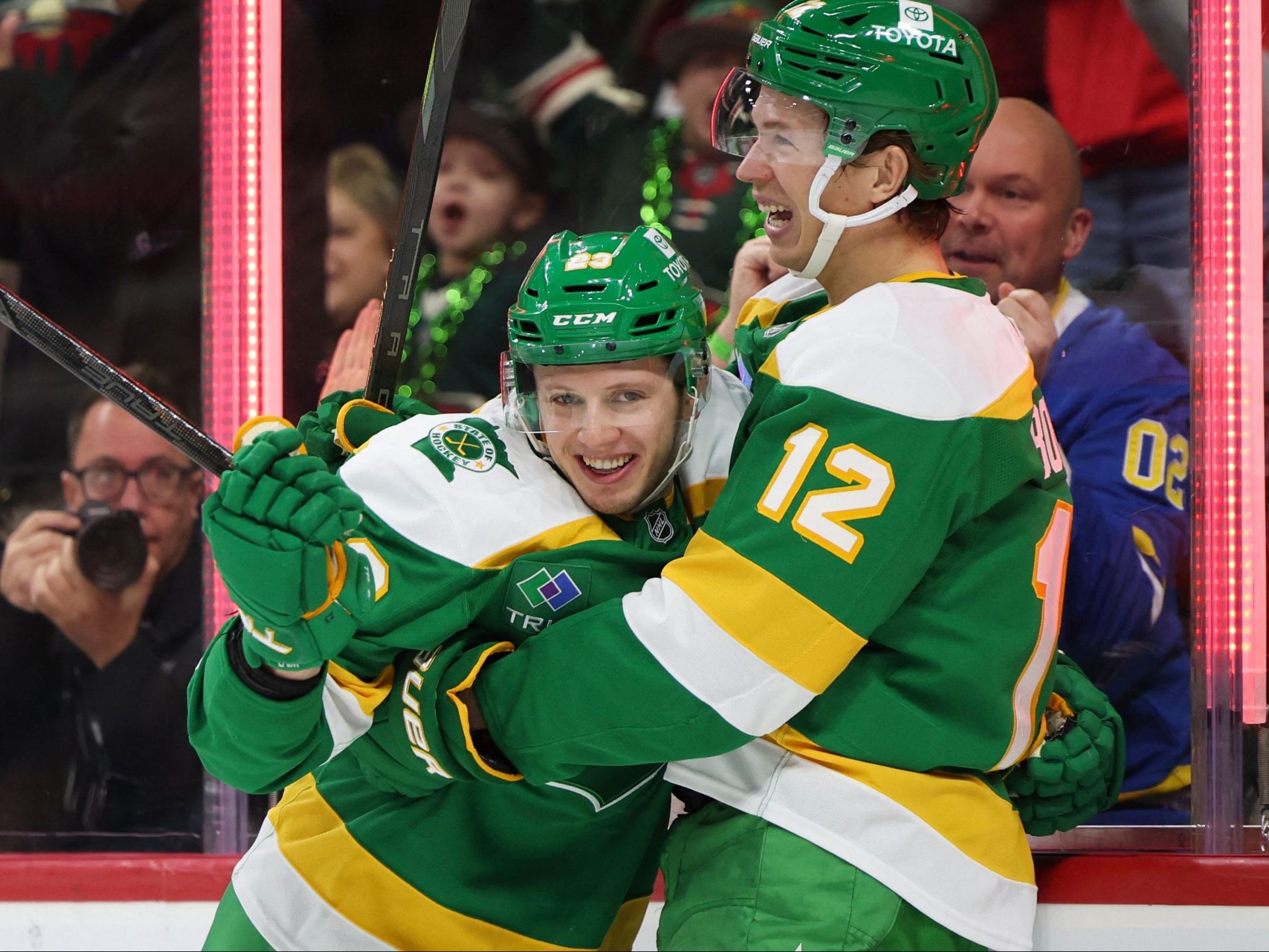 5:2-Heimsieg für Wild gegen Vegas Golden Knights 5:2-Heimsieg für Wild gegen Vegas Golden Knights