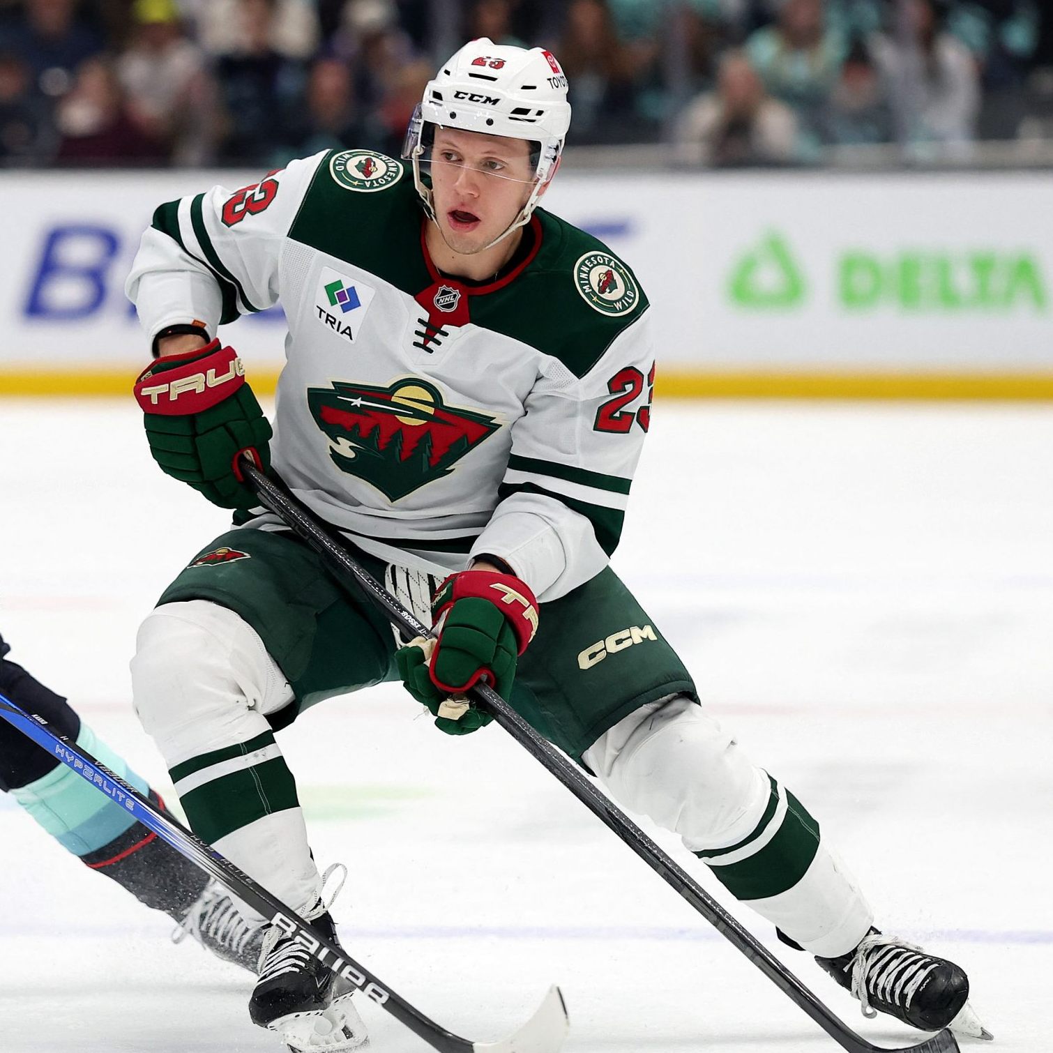 Rossi führte die Minnesota Wild zum Overtime-Sieg gegen die Dallas Stars (Archivbild vom Spiel gegen den Utah Hockey Club)