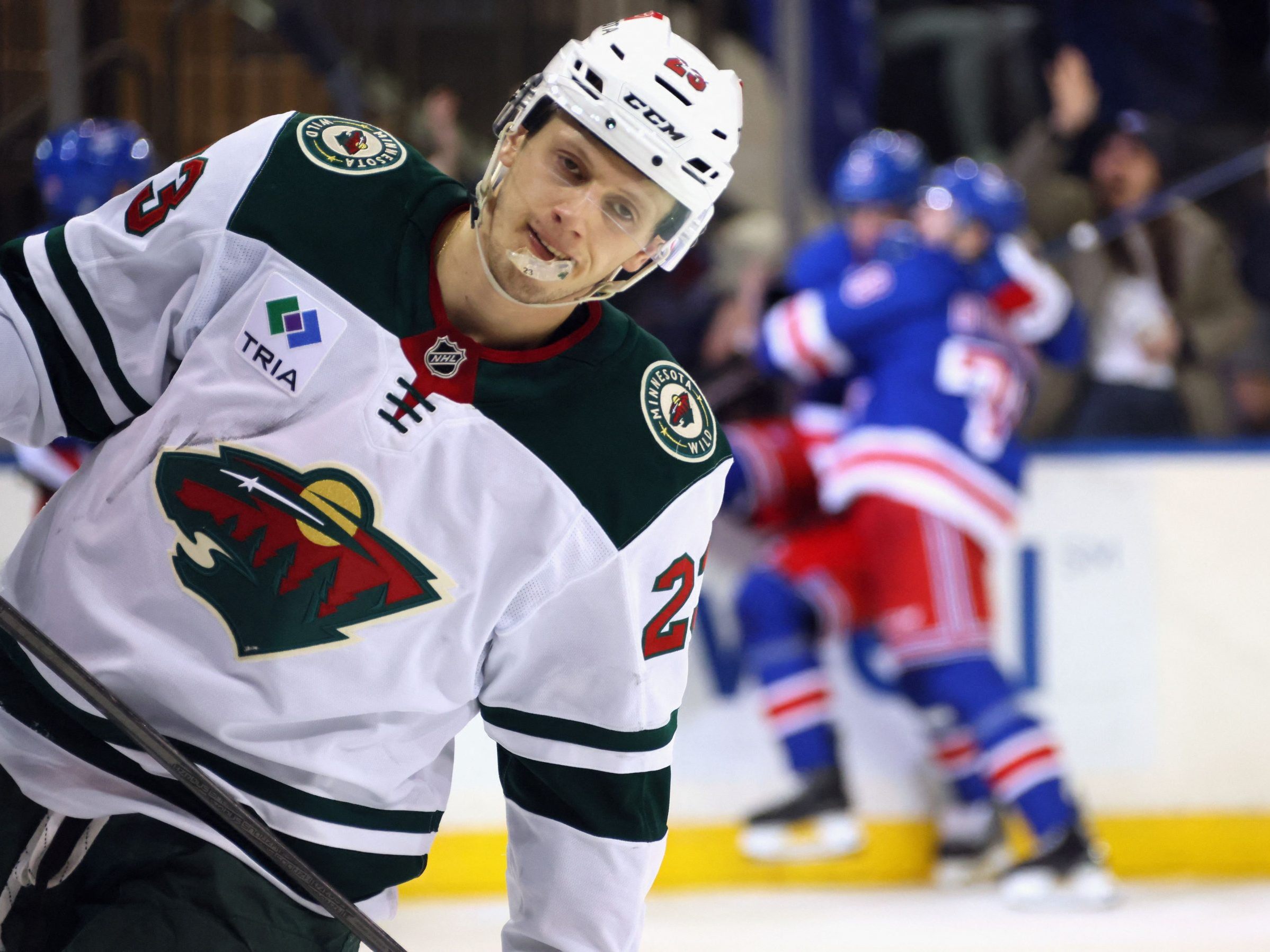 Wild beendeten Grunddurchgang mit 3:2 gegen Anaheim - Im Play-off gegen Vegas Golden Knights Wild beendeten Grunddurchgang mit 3:2 gegen Anaheim - Im Play-off gegen Vegas Golden Knights