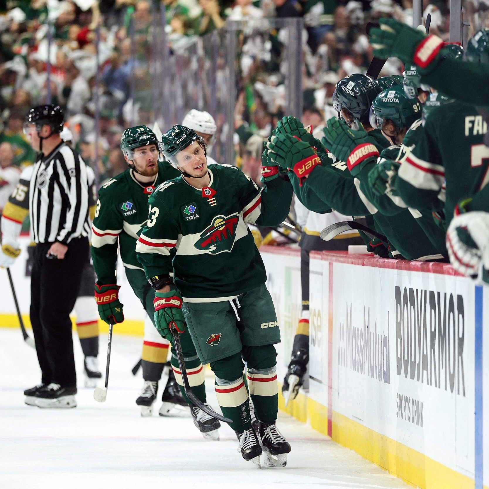 Minnesota unterlag den Vegas Golden Knights in der Overtime