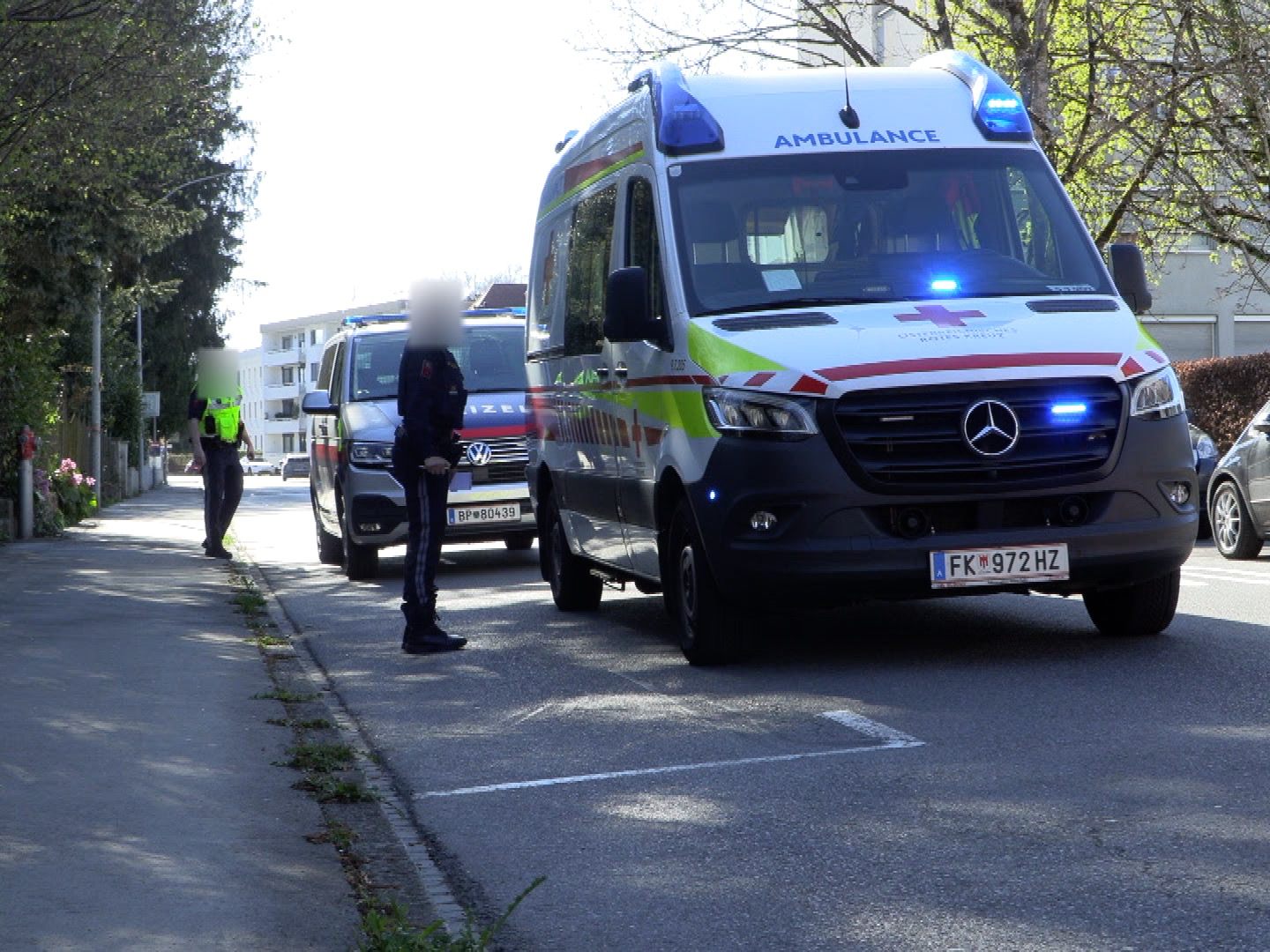 Unfall in Bregenz