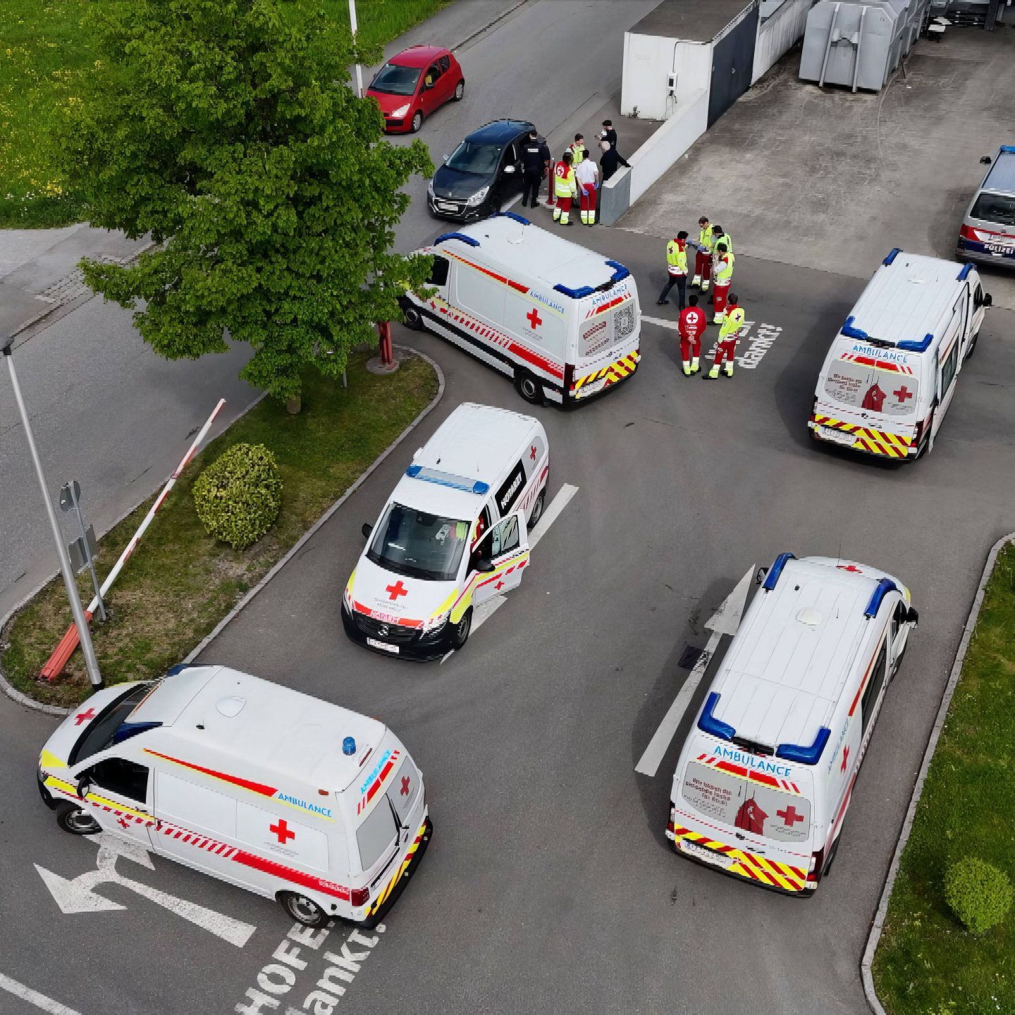 Insgesamt drei Personen leicht verletzt