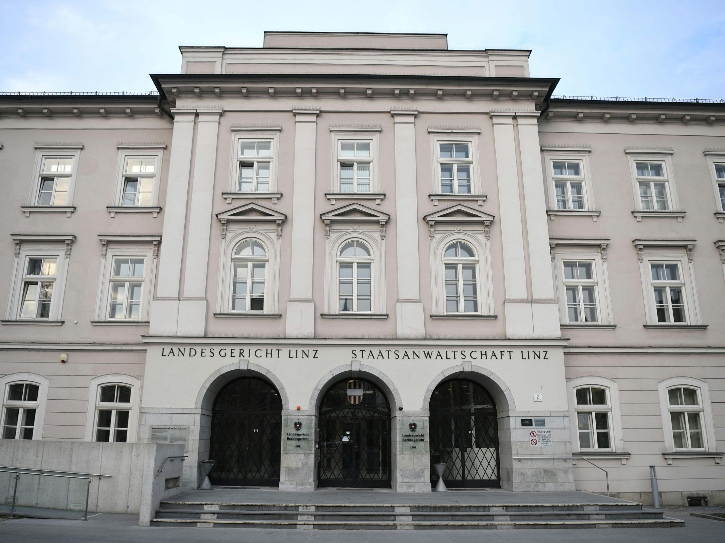 Das Landesgericht Linz.