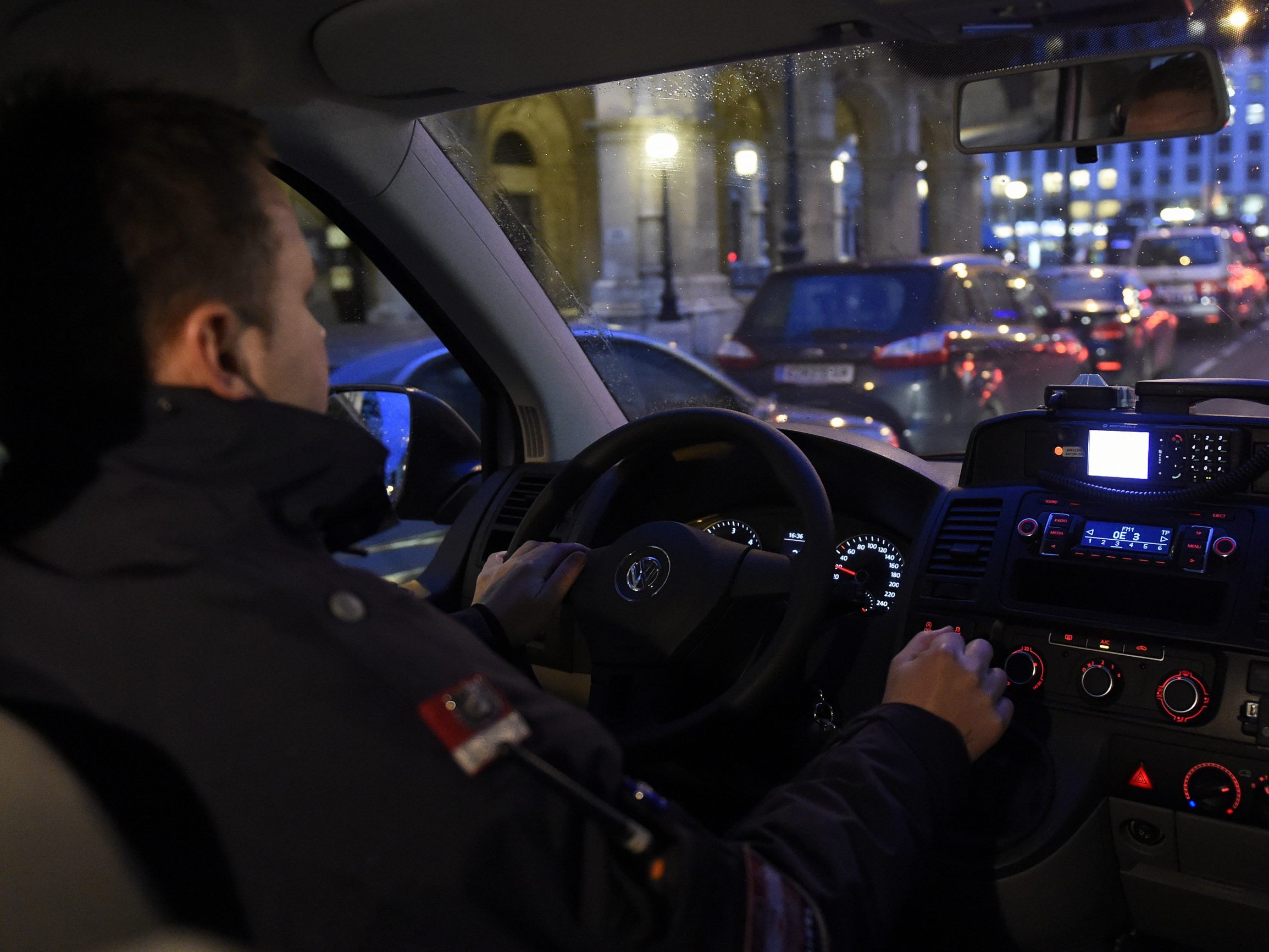 Die Polizei nahm die Verfolgung des jungen Pkw-Lenkers auf.