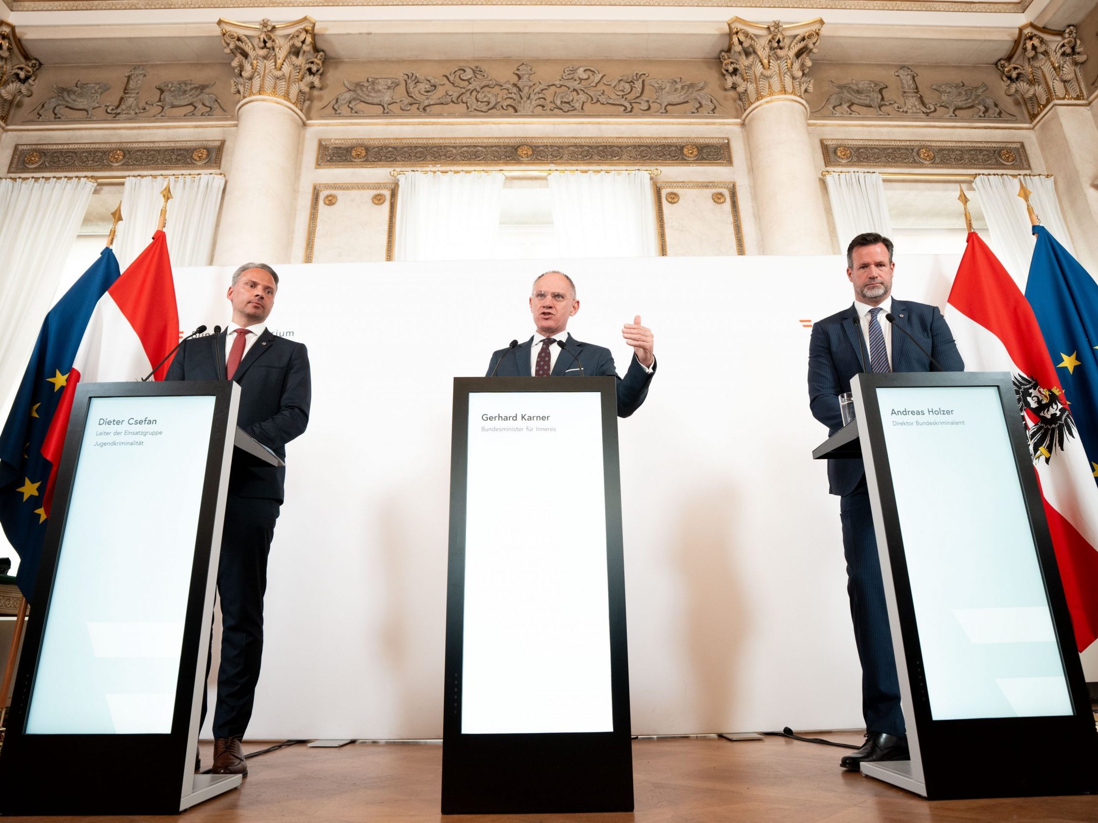 Die Kriminalitätsstatistik für das Jahr 2024 wurde präsentiert Die Kriminalitätsstatistik für das Jahr 2024 wurde präsentiert