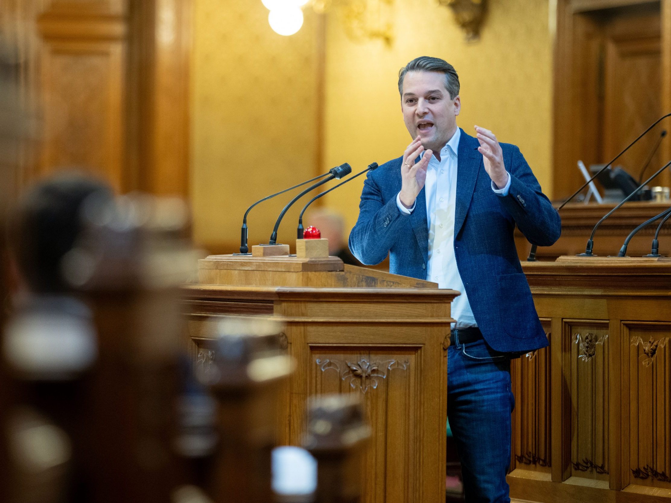 Die FPÖ wollte den Sonderlandtag vor der Wien-Wahl. Die FPÖ wollte den Sonderlandtag vor der Wien-Wahl.
