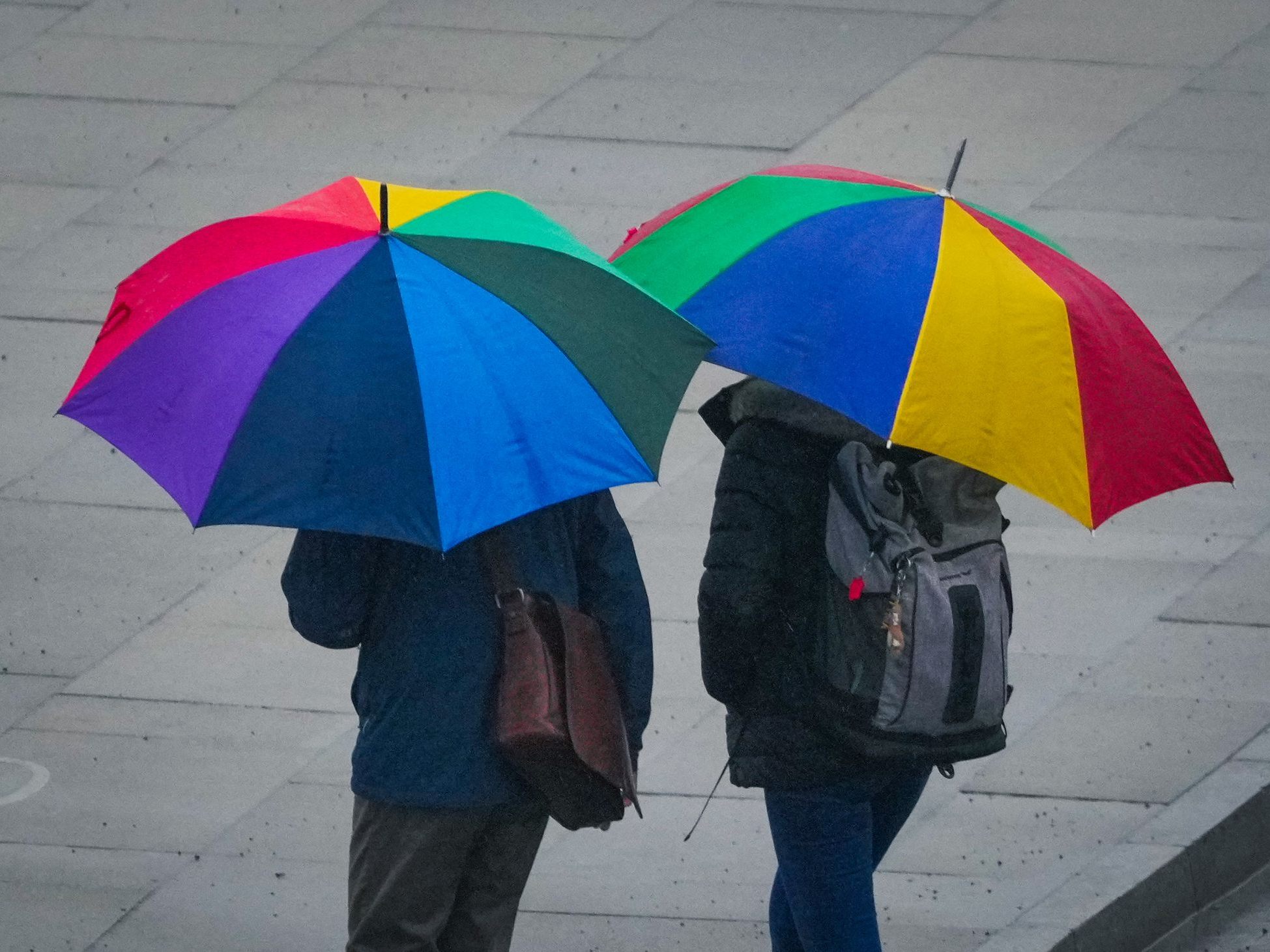 Diese Woche sollte man zur Sicherheit immer einen Regenschirm dabei haben.