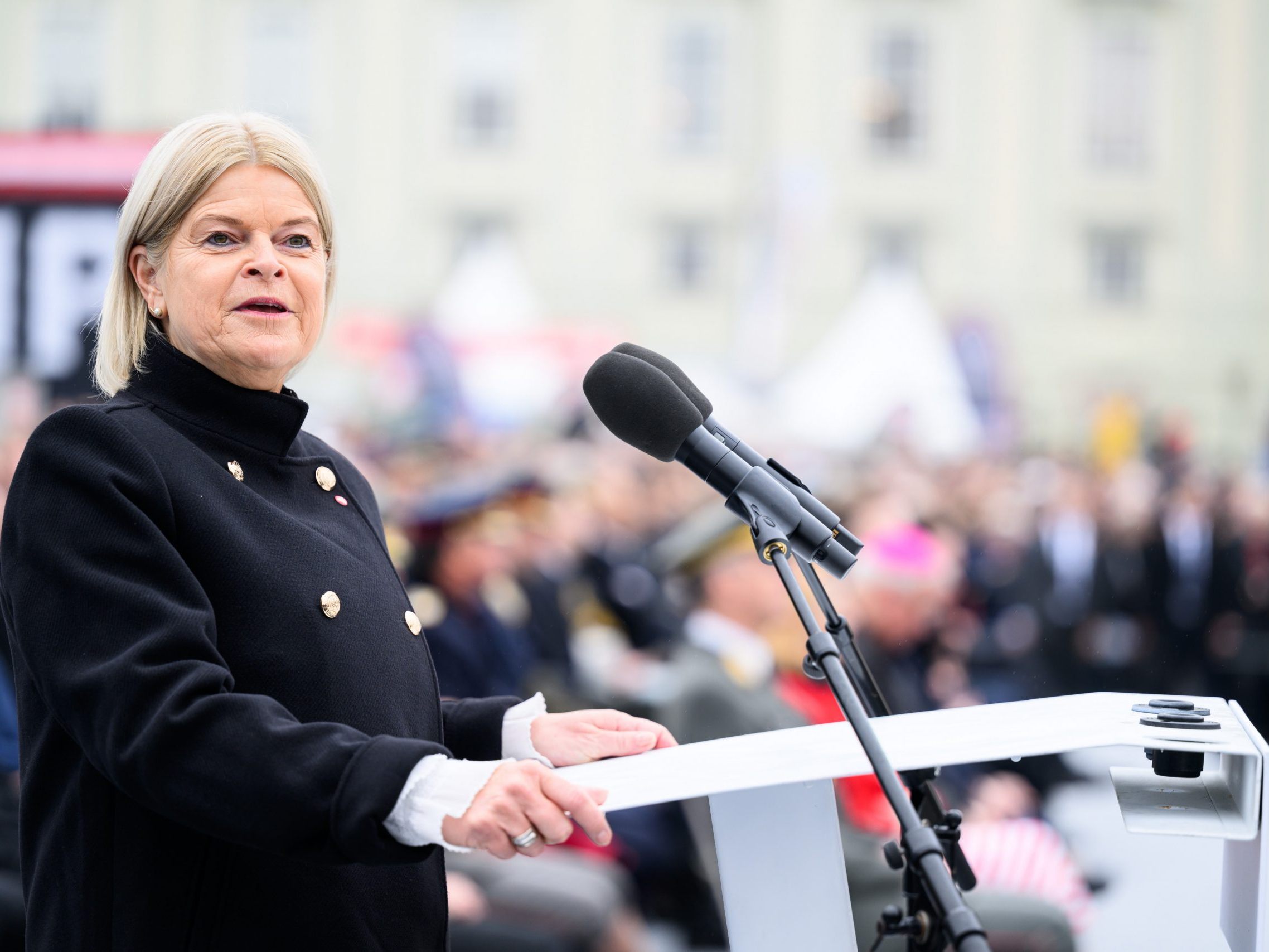 Verteidigungsministerin Klaudia Tanner (ÖVP). Verteidigungsministerin Klaudia Tanner (ÖVP).