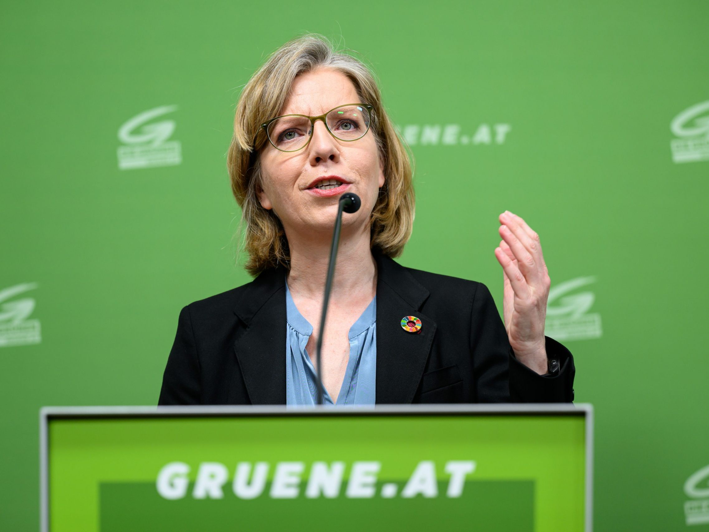 Leonore Gewessler will Grünen-Chefin werden. Leonore Gewessler will Grünen-Chefin werden.