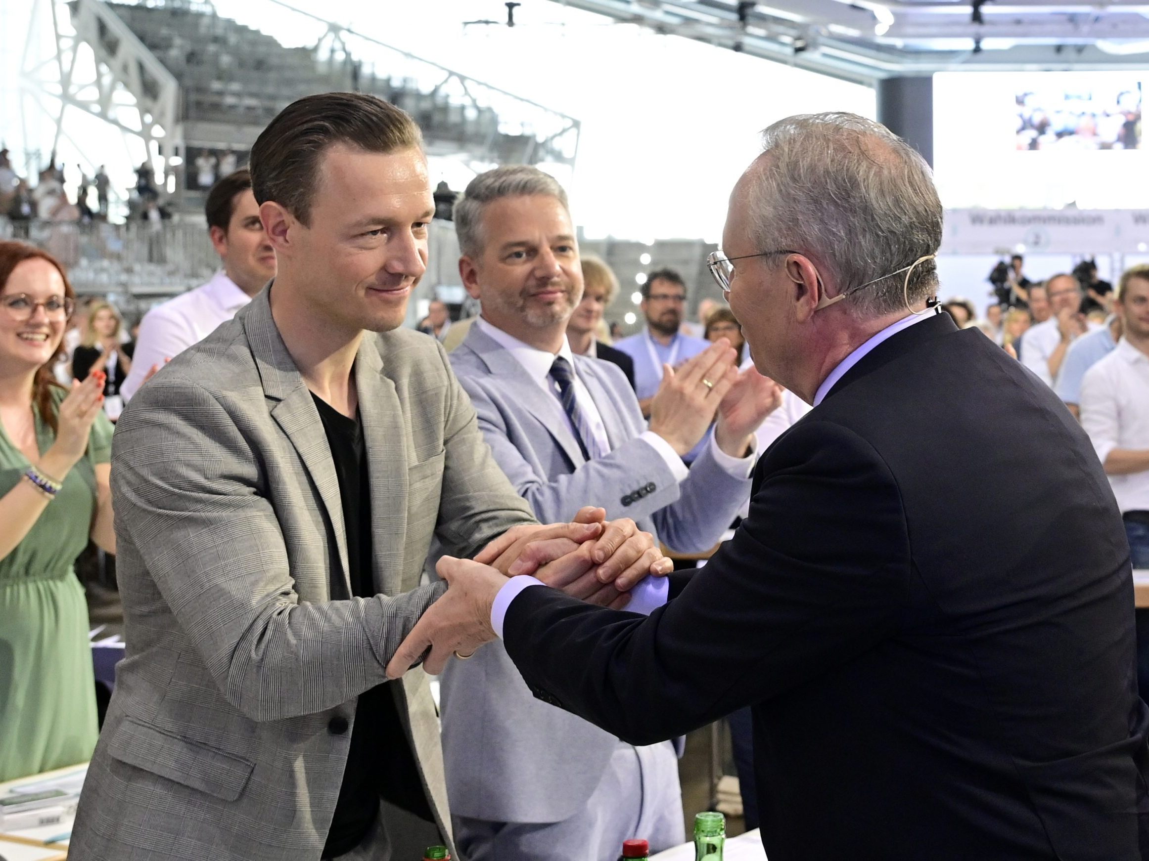 Blümel (links) war vor Mahrer (rechts) Chef der Wiener ÖVP.