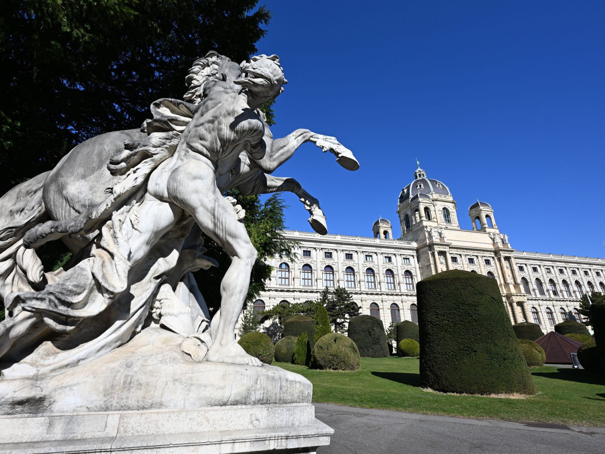 Das Naturhistorische Museum in Wien. Das Naturhistorische Museum in Wien.