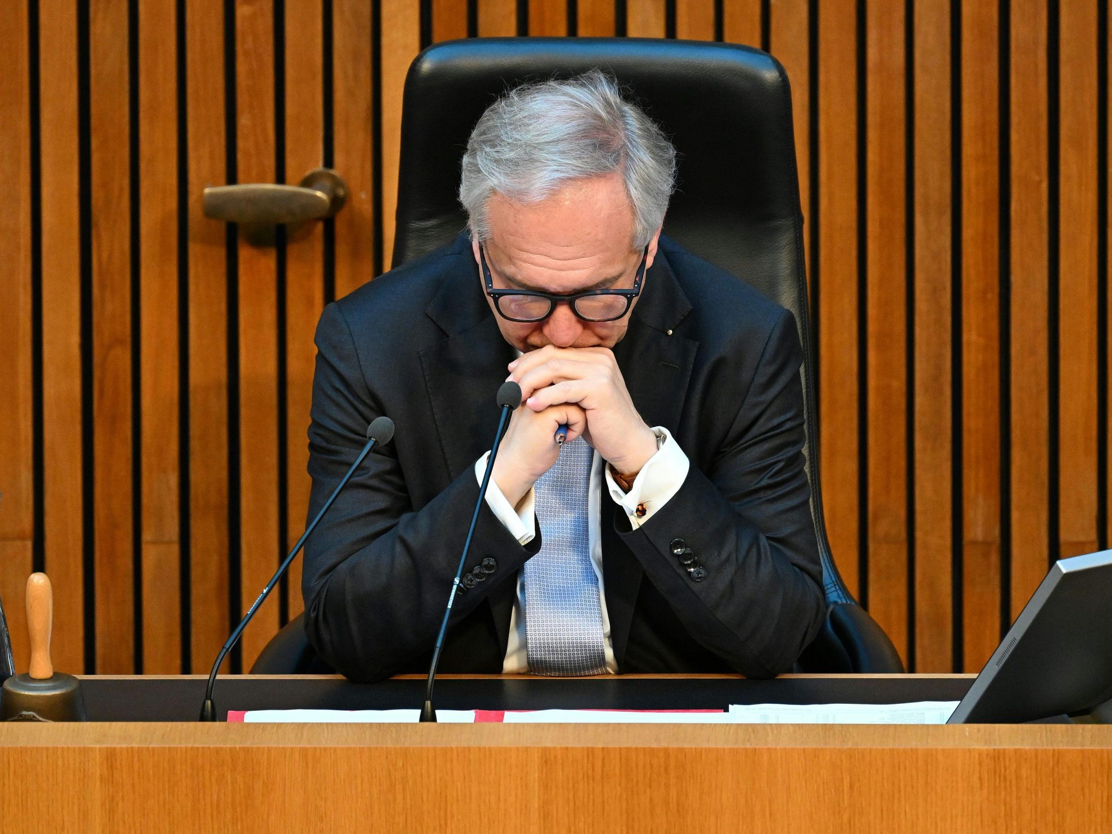 Rosenkranz wartet den Gesetzesprozess zum Nationalfonds ab.