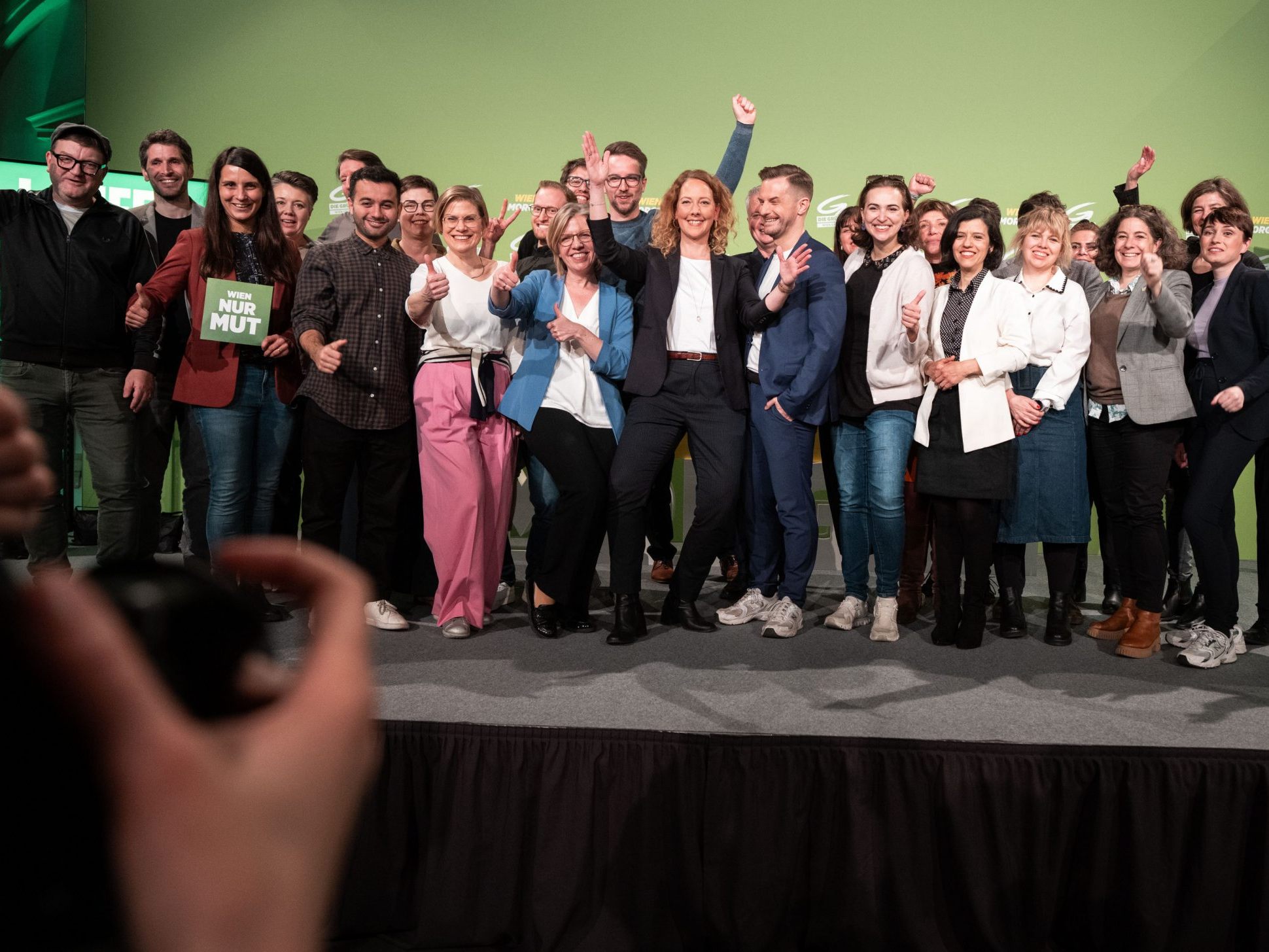 Spitzenkandidatin Pühringer will Rot-Grün in Wien wiederbeleben. Spitzenkandidatin Pühringer will Rot-Grün in Wien wiederbeleben.
