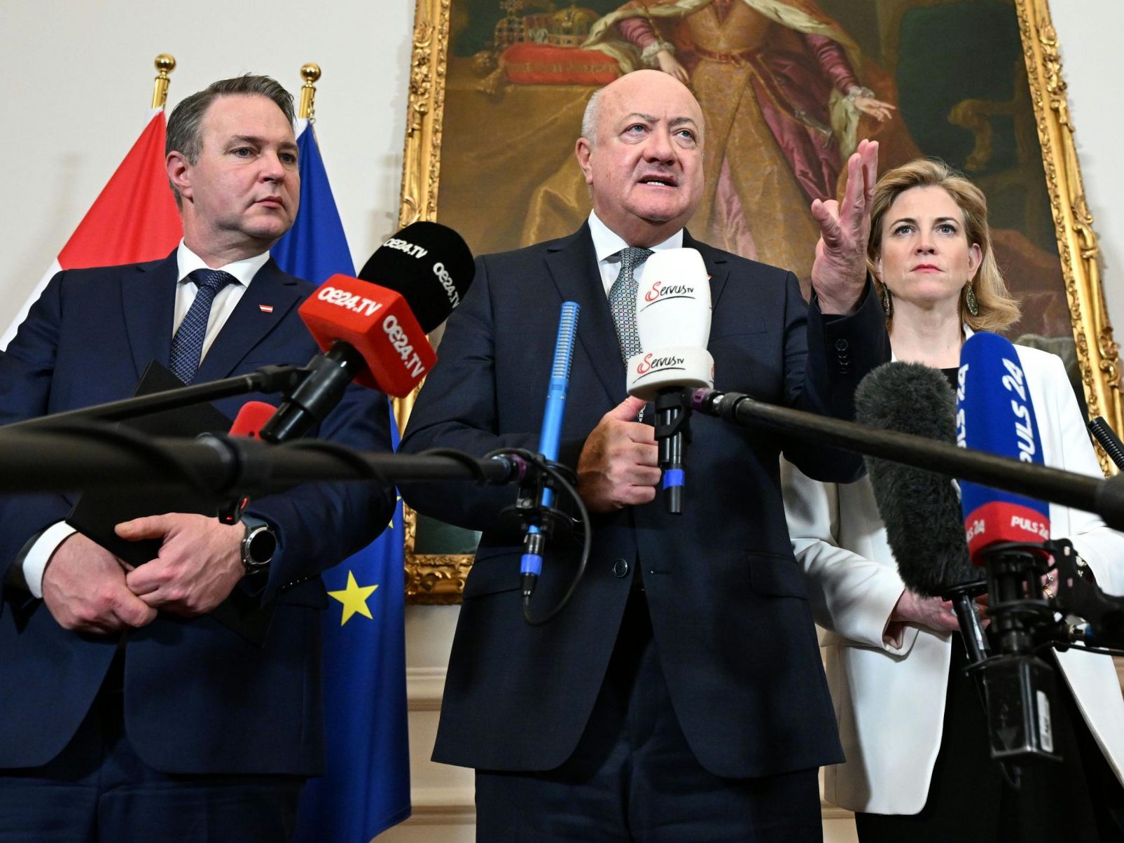 Die Regierung kommt erneut zur Klausur zusammen.