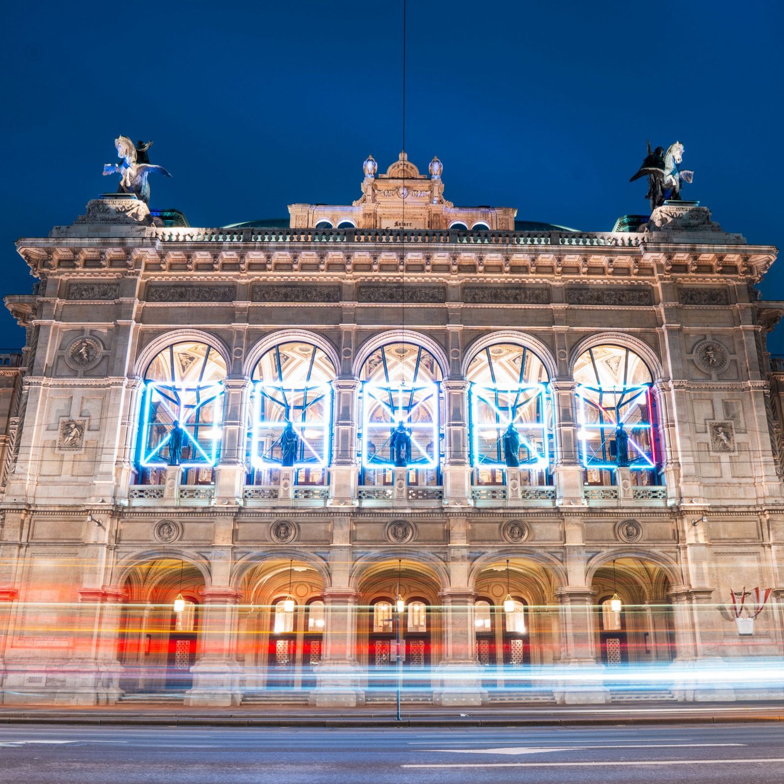 Die Wiener Staatsoper.