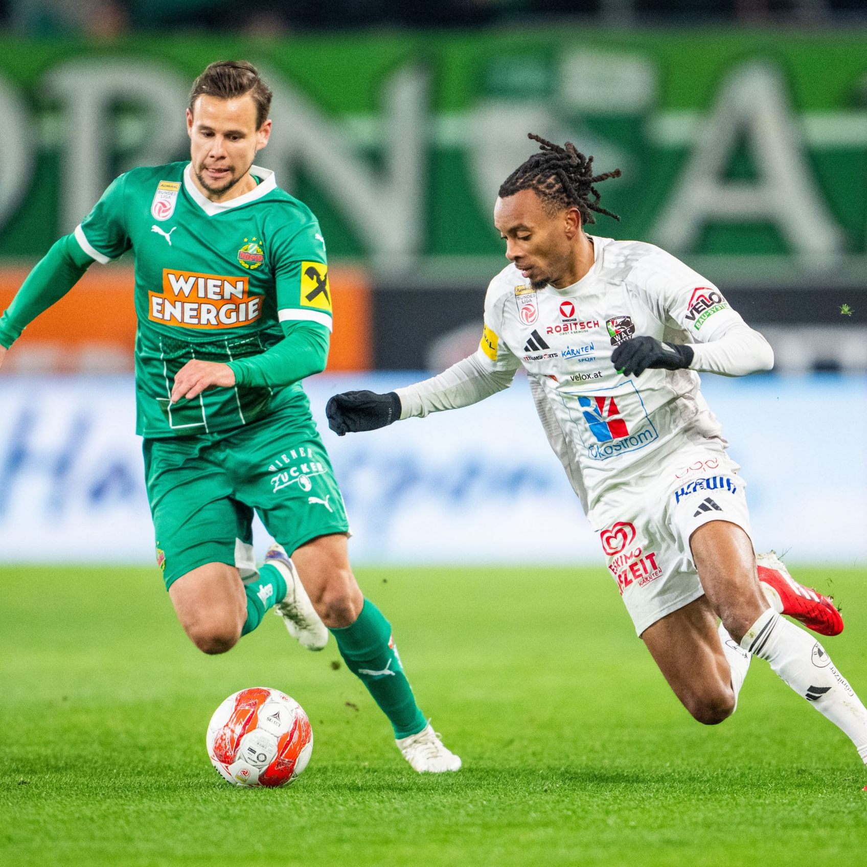 Rapid kämpft gegen den WAC um ein Europacup-Ticket.