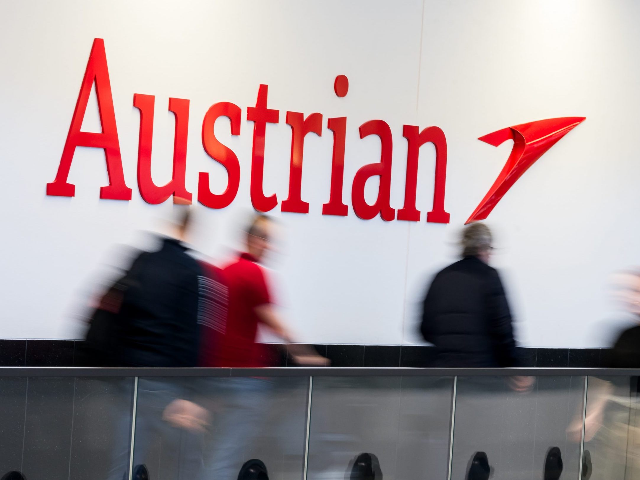 Die Austrian Airlines verzeichnen rote Zahlen. Die Austrian Airlines verzeichnen rote Zahlen.