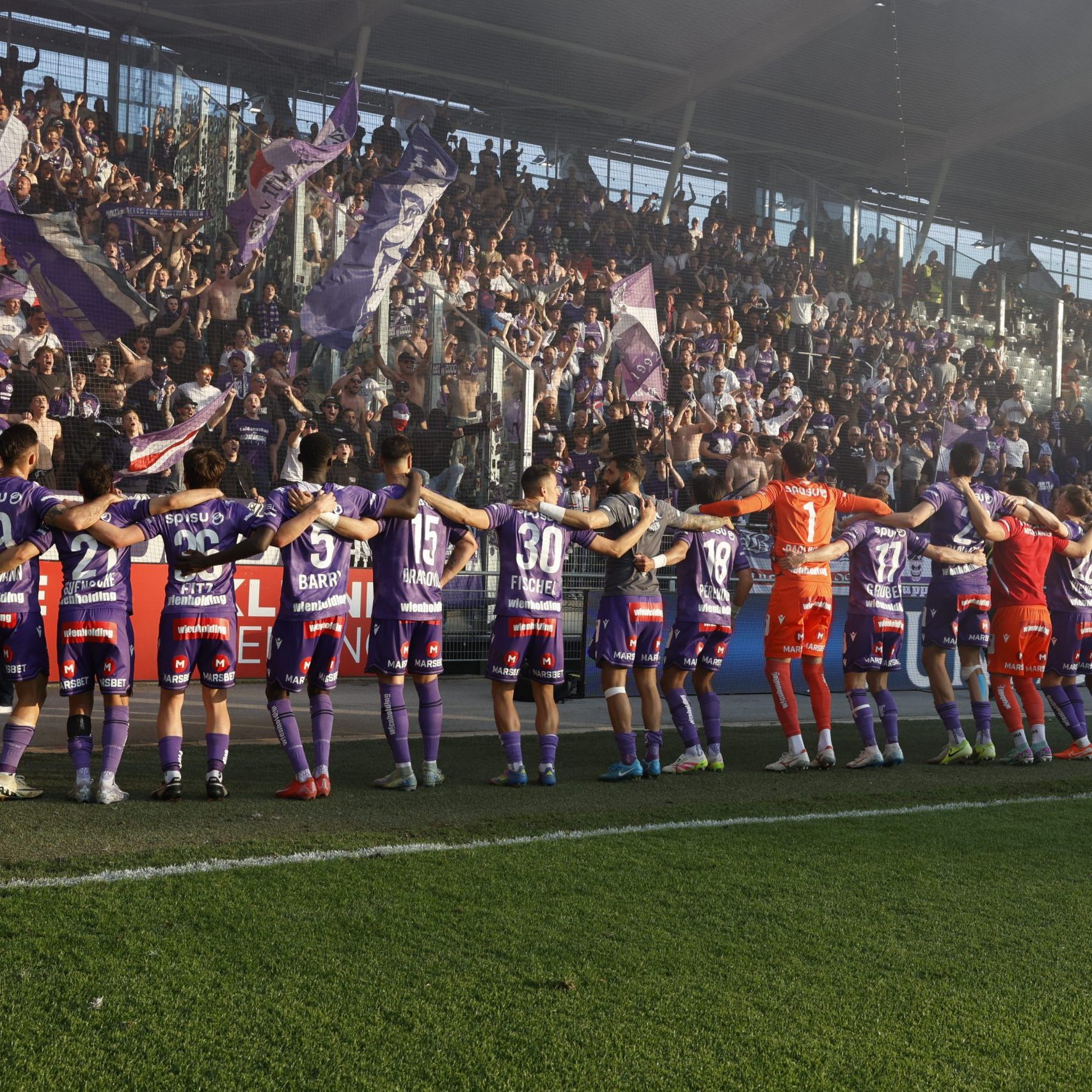 Die Wiener Austria ist in der Liga nun der Gejagte.