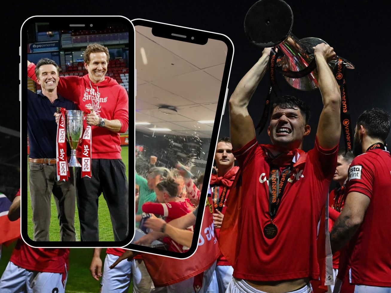 Hollywood mischt mit Wrexham den englischen Fußball auf - und zwar so richtig. Hollywood mischt mit Wrexham den englischen Fußball auf - und zwar so richtig.