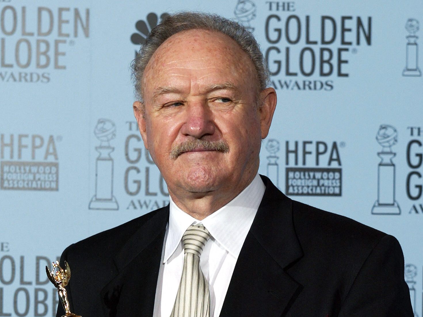 Ein Foto von US-Schauspieler Gene Hackman im Jahr 2003. Ein Foto von US-Schauspieler Gene Hackman im Jahr 2003.