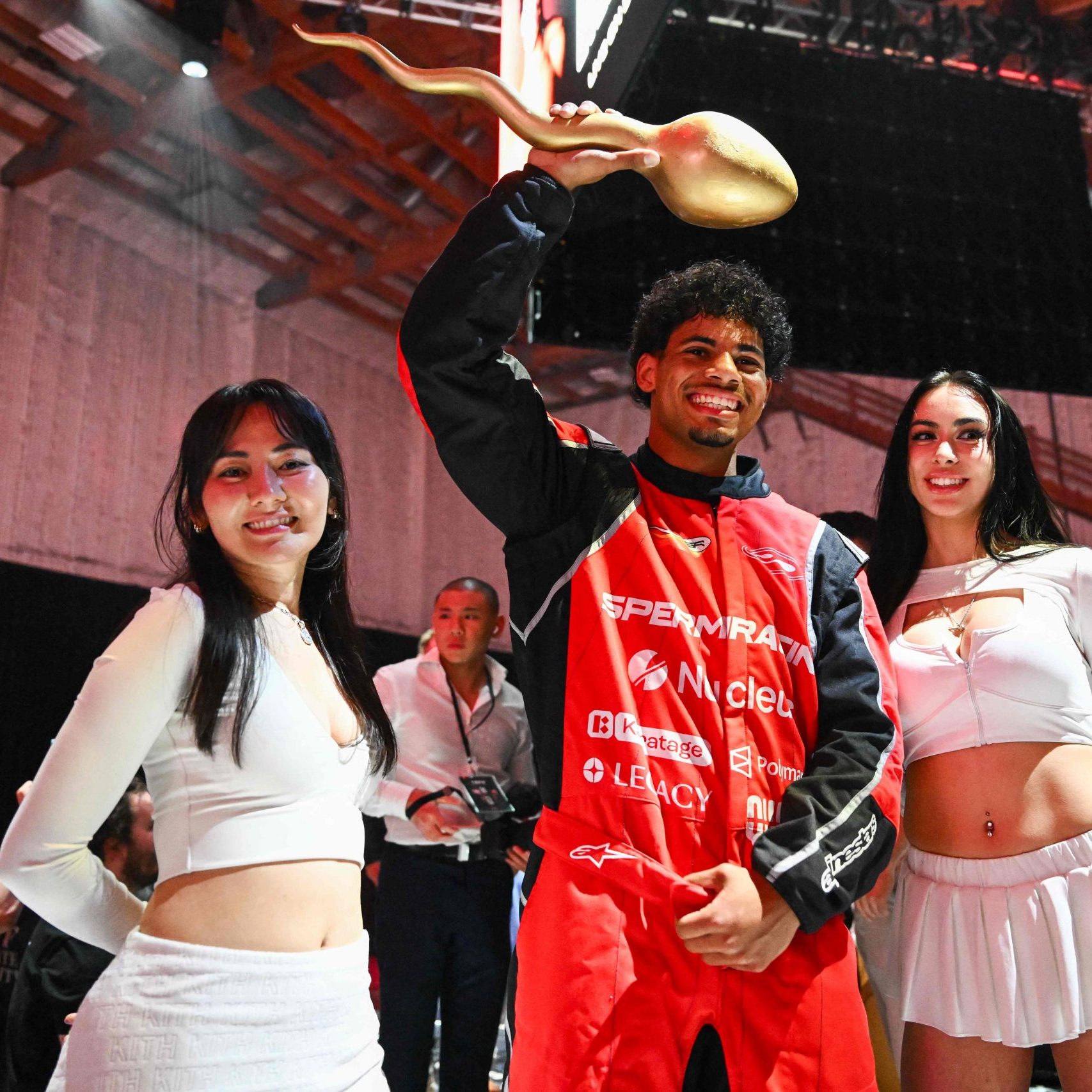 Tristan Mykel ist der Sieger des ersten Spermien-Rennens der Welt.