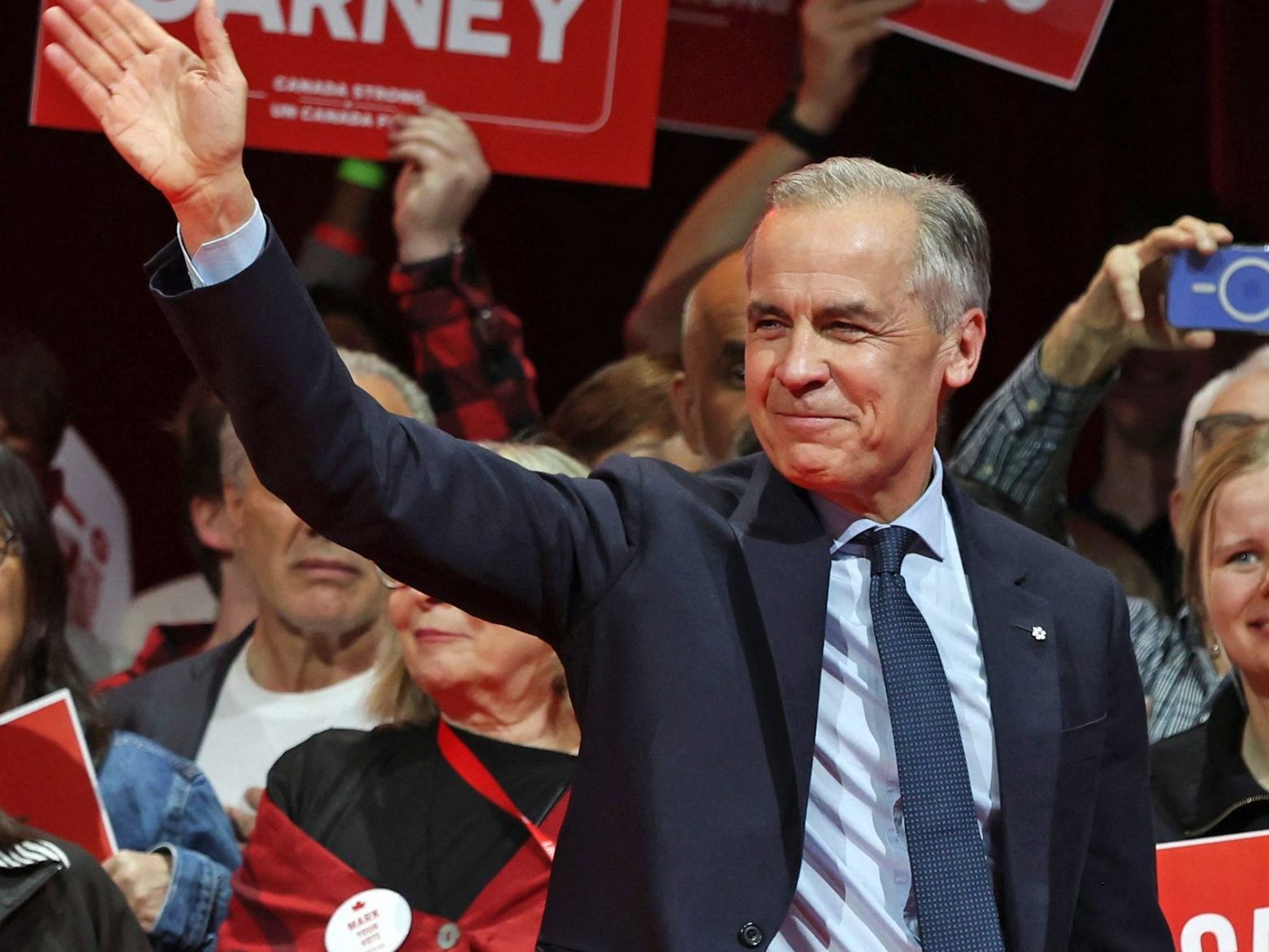 Mark Carney hat sich zum Wahlsieger erklärt. Mark Carney hat sich zum Wahlsieger erklärt.