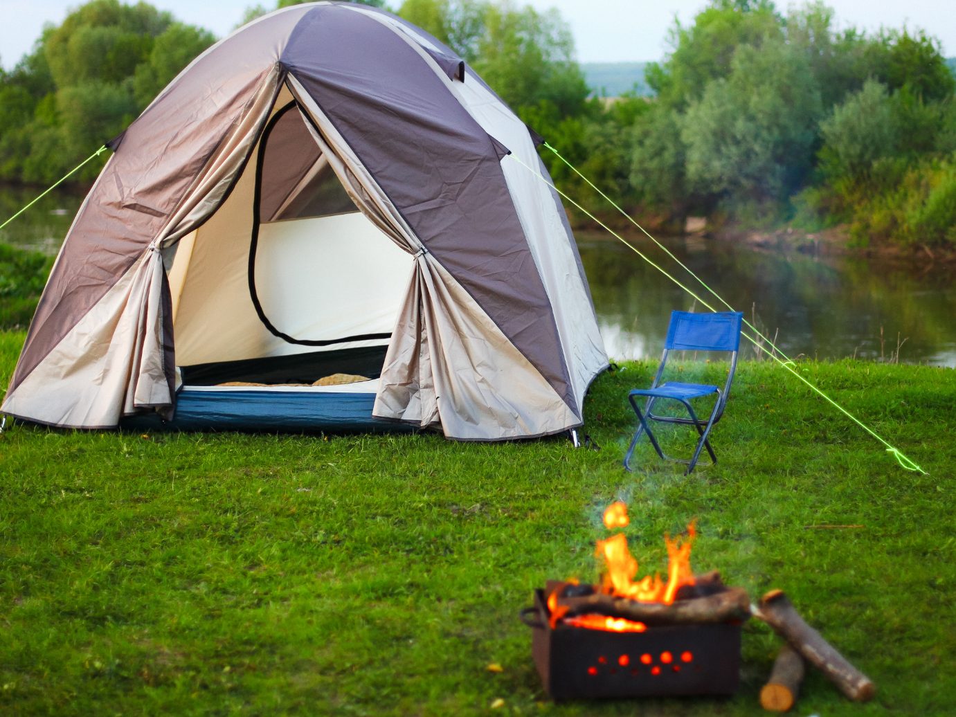 Eine Campingnacht für zwei Personen in Österreich kostet heuer durchschnittlich 38,30 Euro.