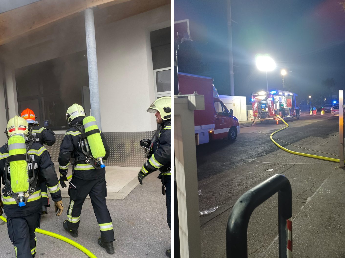 Der Brand konnte rasch gelöscht werden. Der Brand konnte rasch gelöscht werden.